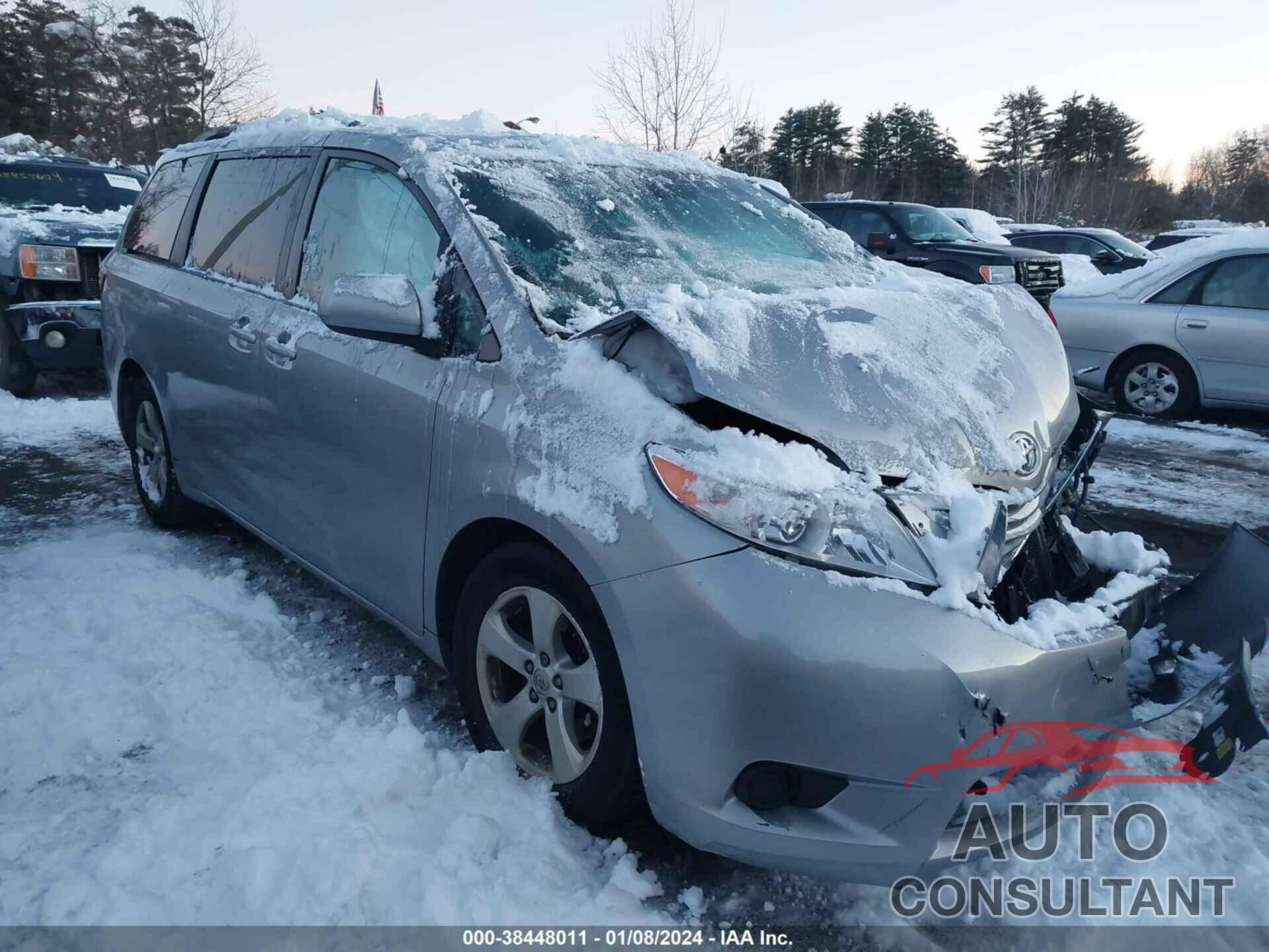 TOYOTA SIENNA 2017 - 5TDKZ3DC8HS788393