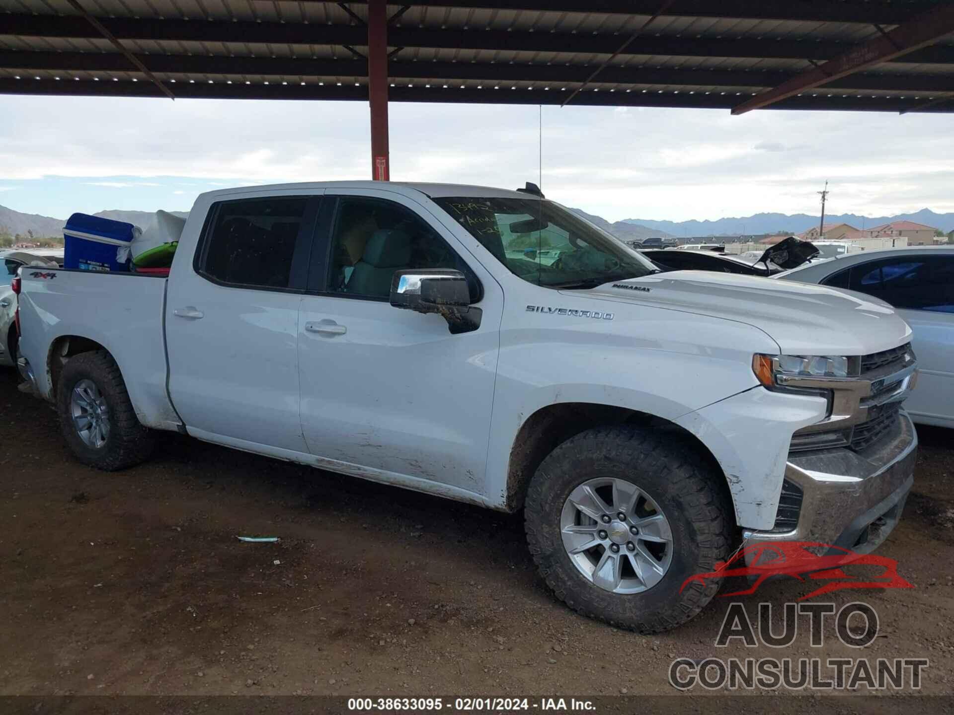 CHEVROLET SILVERADO 1500 2021 - 3GCUYDET9MG117730