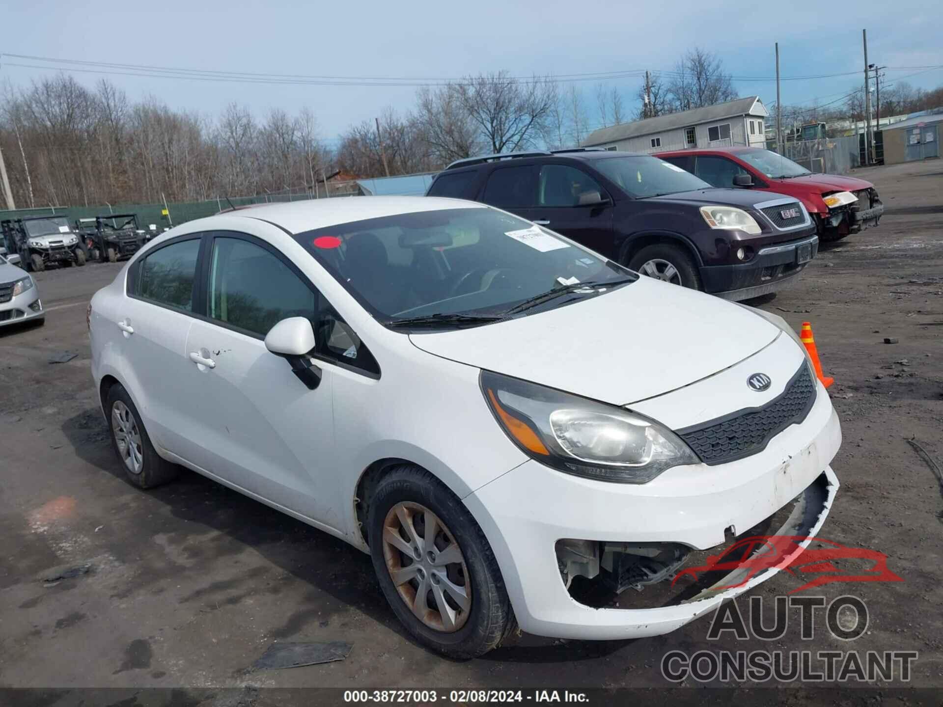 KIA RIO 2016 - KNADM4A36G6563516