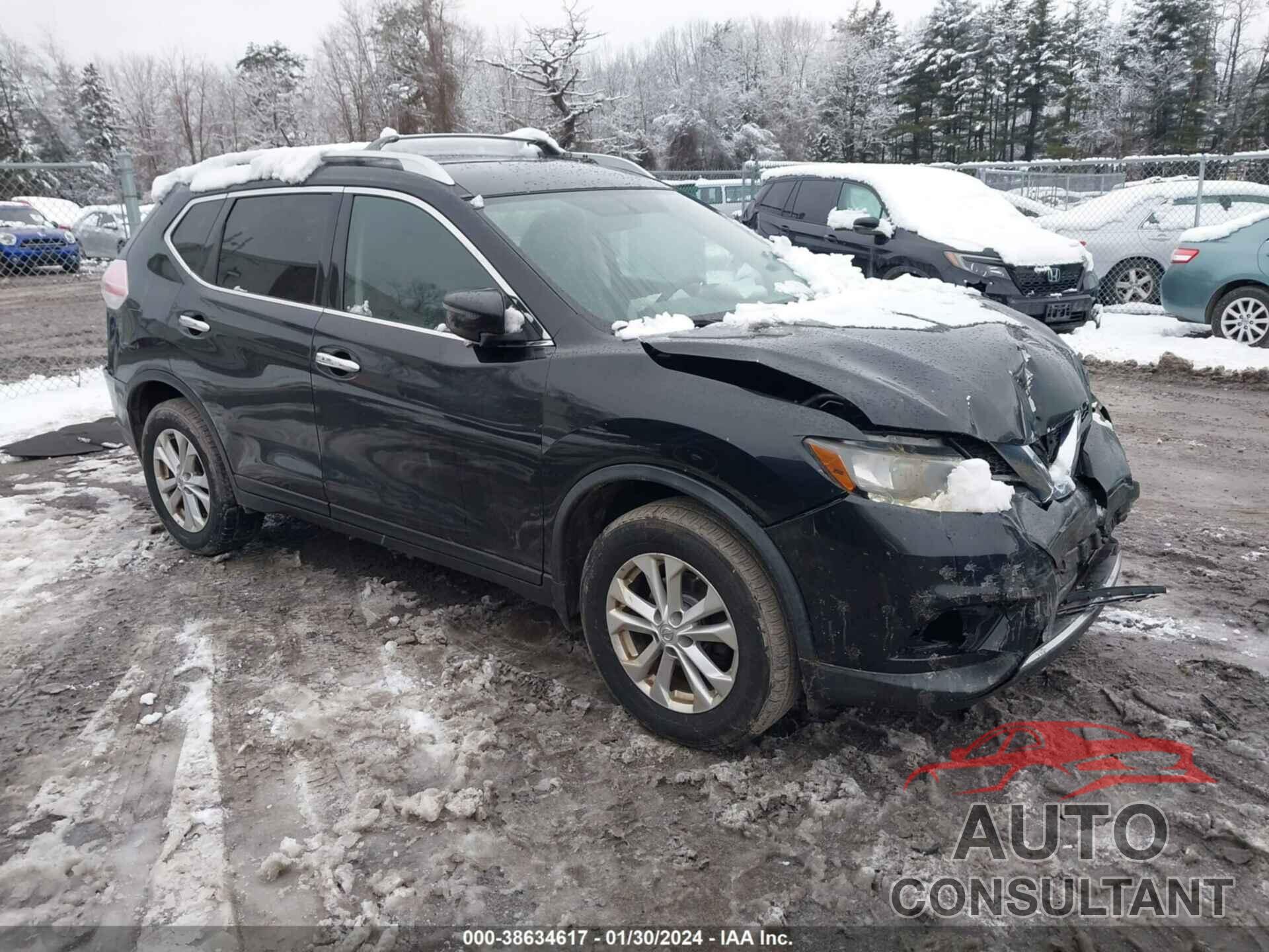 NISSAN ROGUE 2016 - KNMAT2MV9GP633823