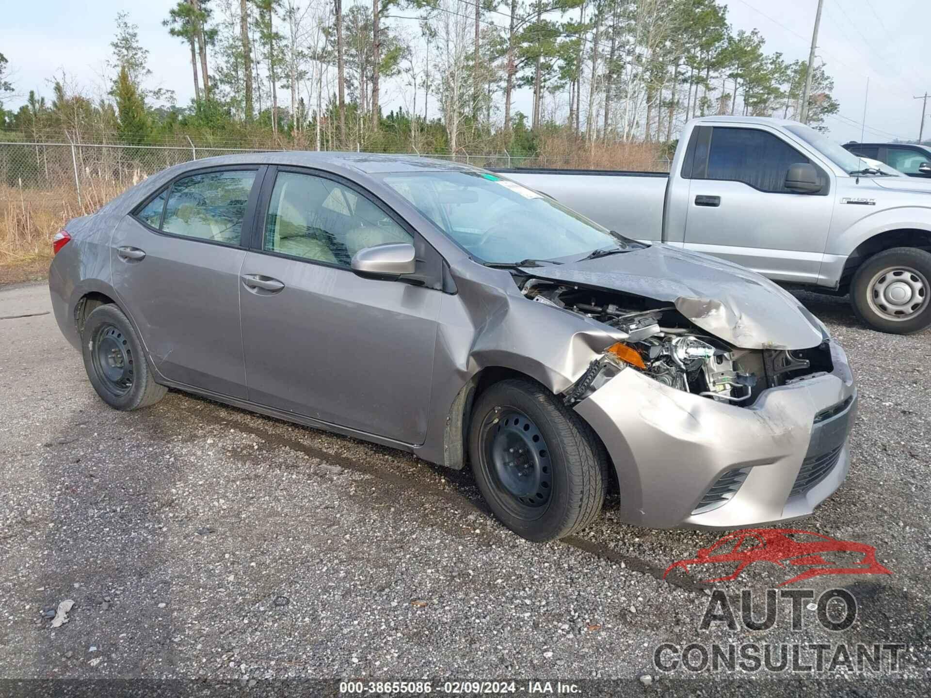 TOYOTA COROLLA 2016 - 2T1BURHE3GC707059