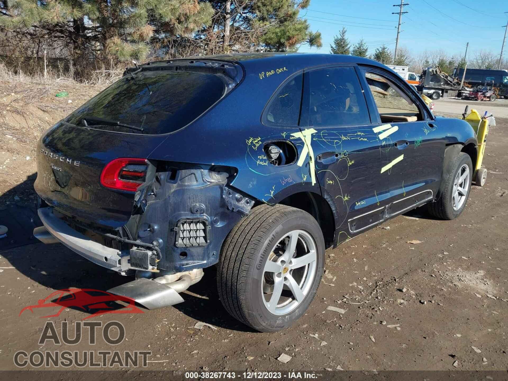 PORSCHE MACAN 2017 - WP1AA2A59HLB00629