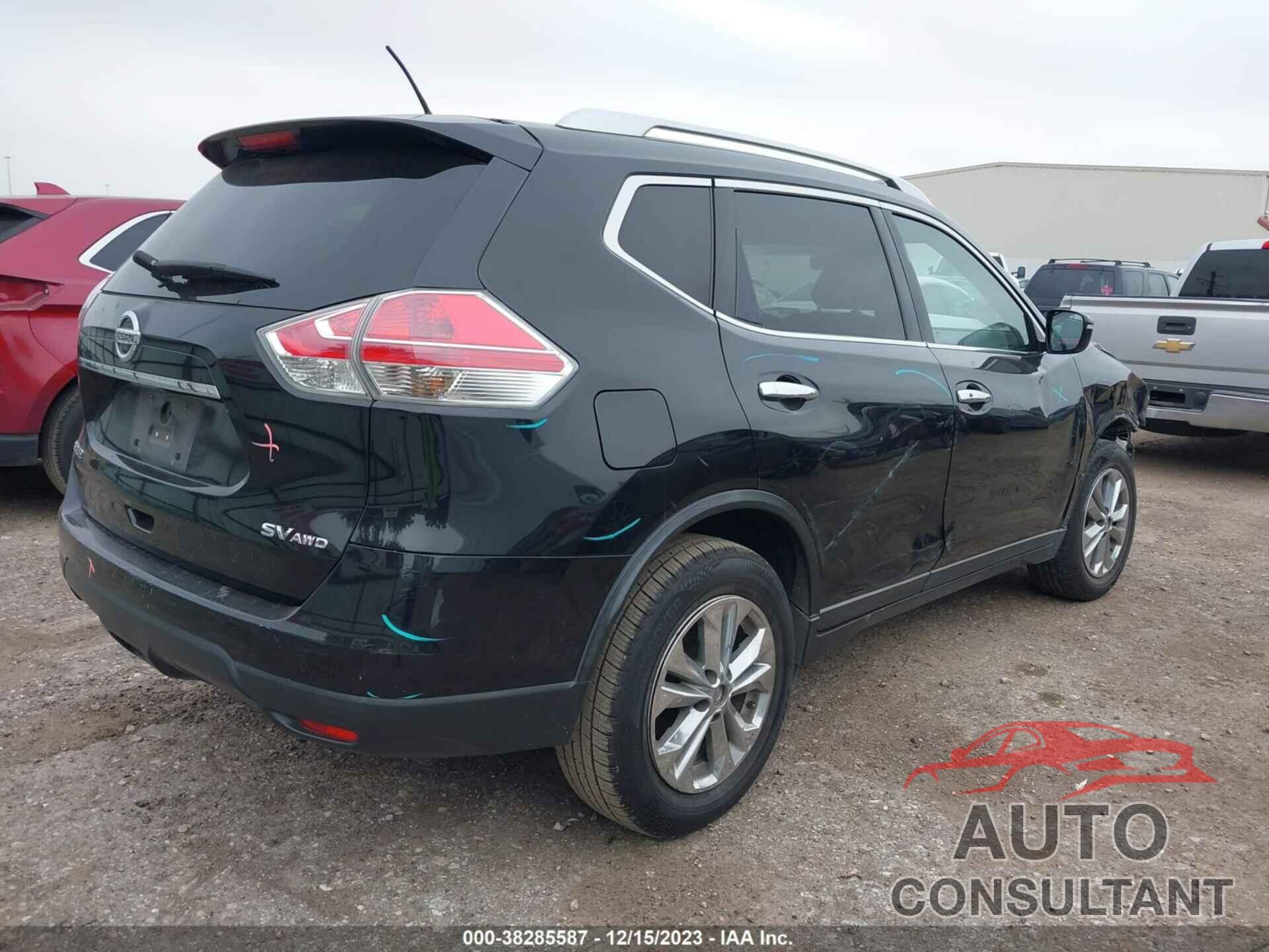 NISSAN ROGUE 2016 - KNMAT2MV0GP717044