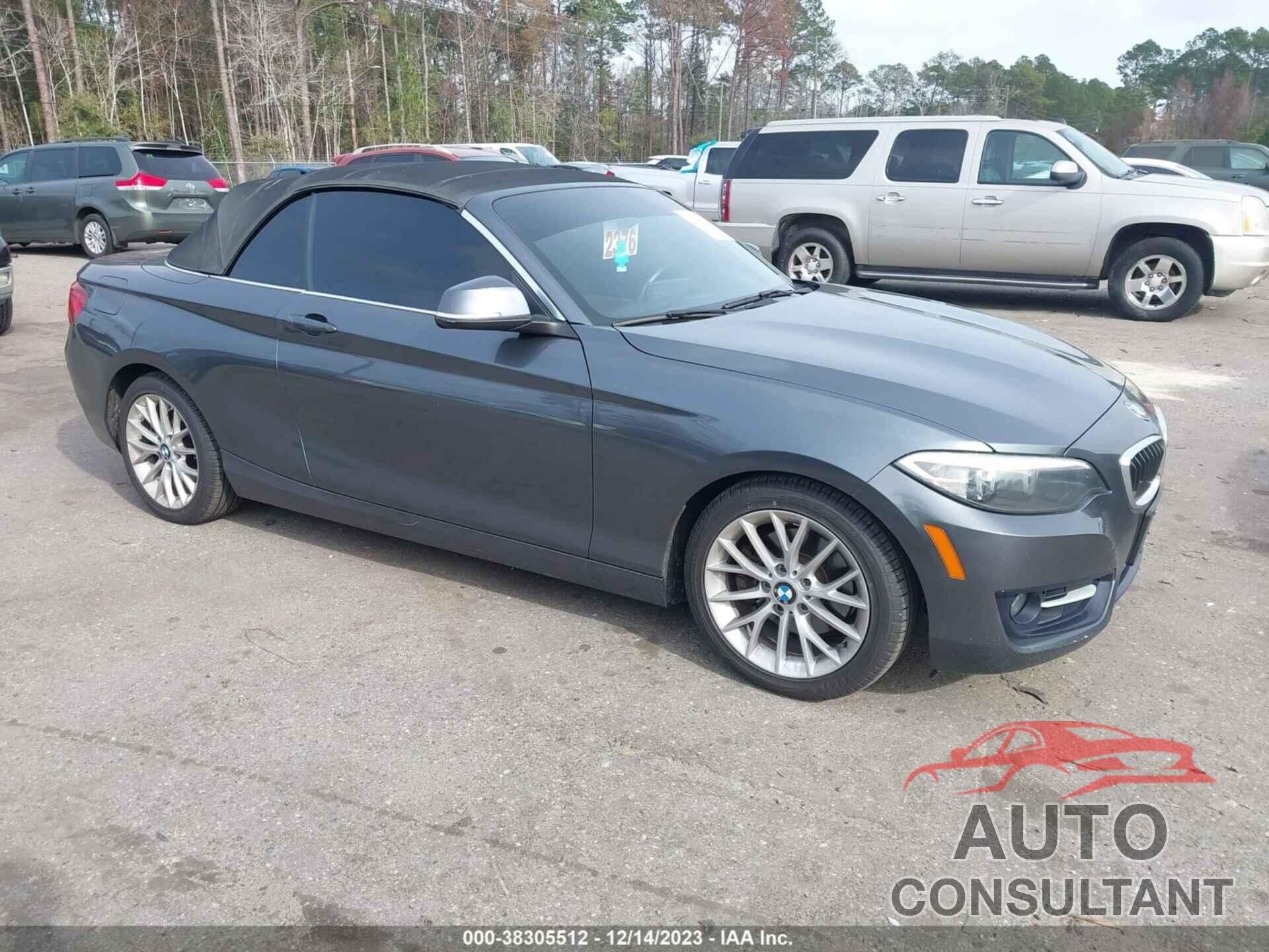 BMW 228I 2016 - WBA1K9C55GV710645