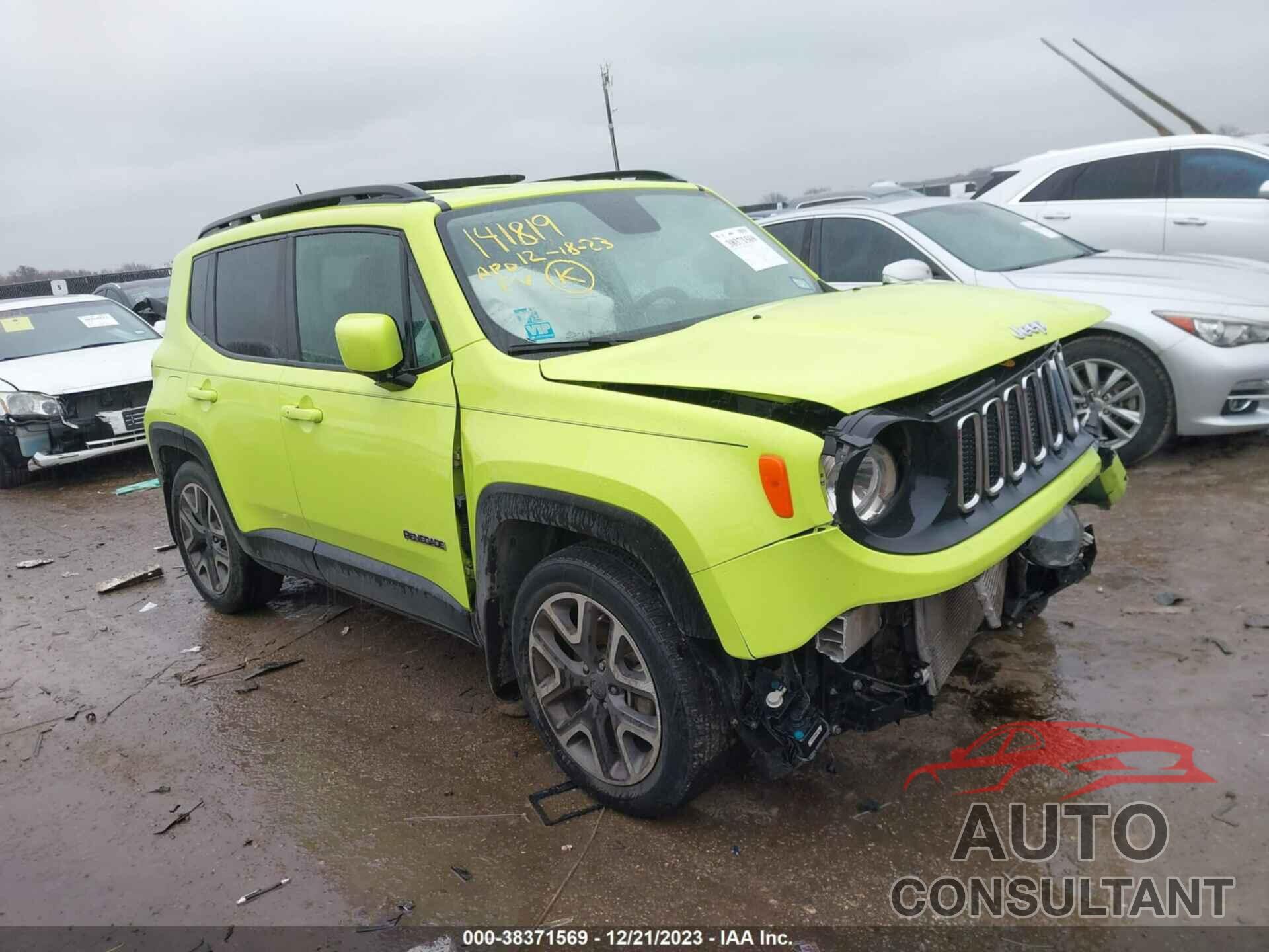 JEEP RENEGADE 2017 - ZACCJABB5HPG03059