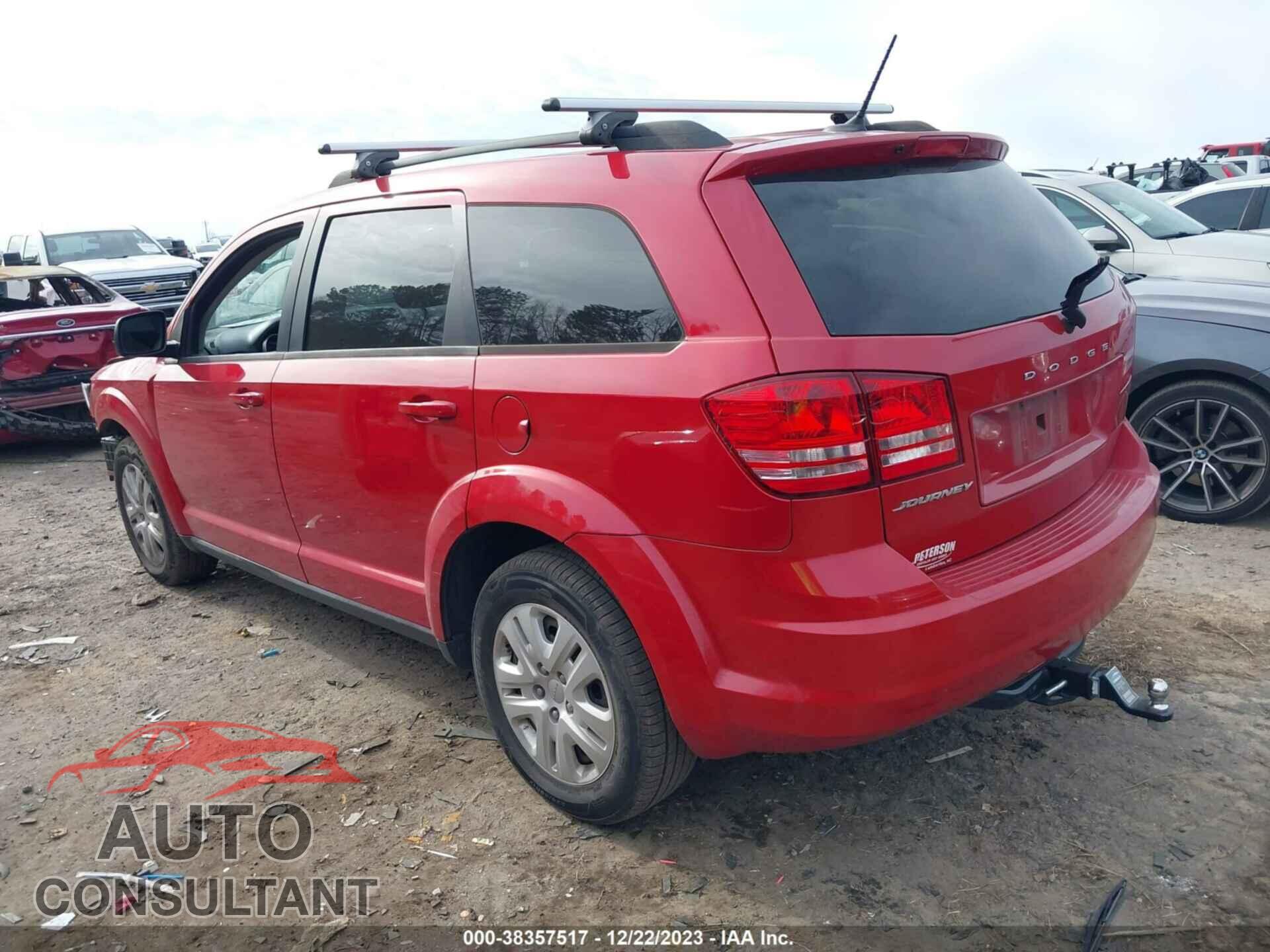 DODGE JOURNEY 2017 - 3C4PDCABXHT524291