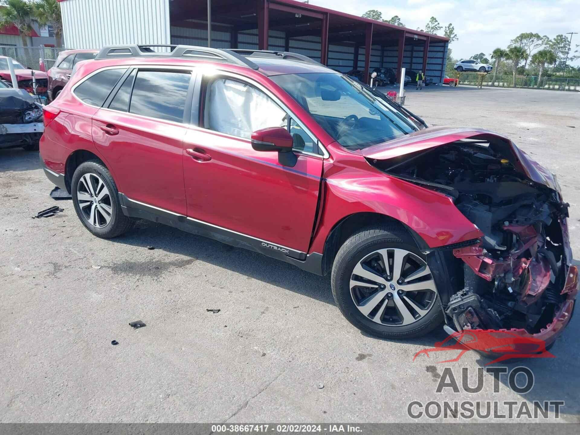 SUBARU OUTBACK 2019 - 4S4BSANC9K3316750