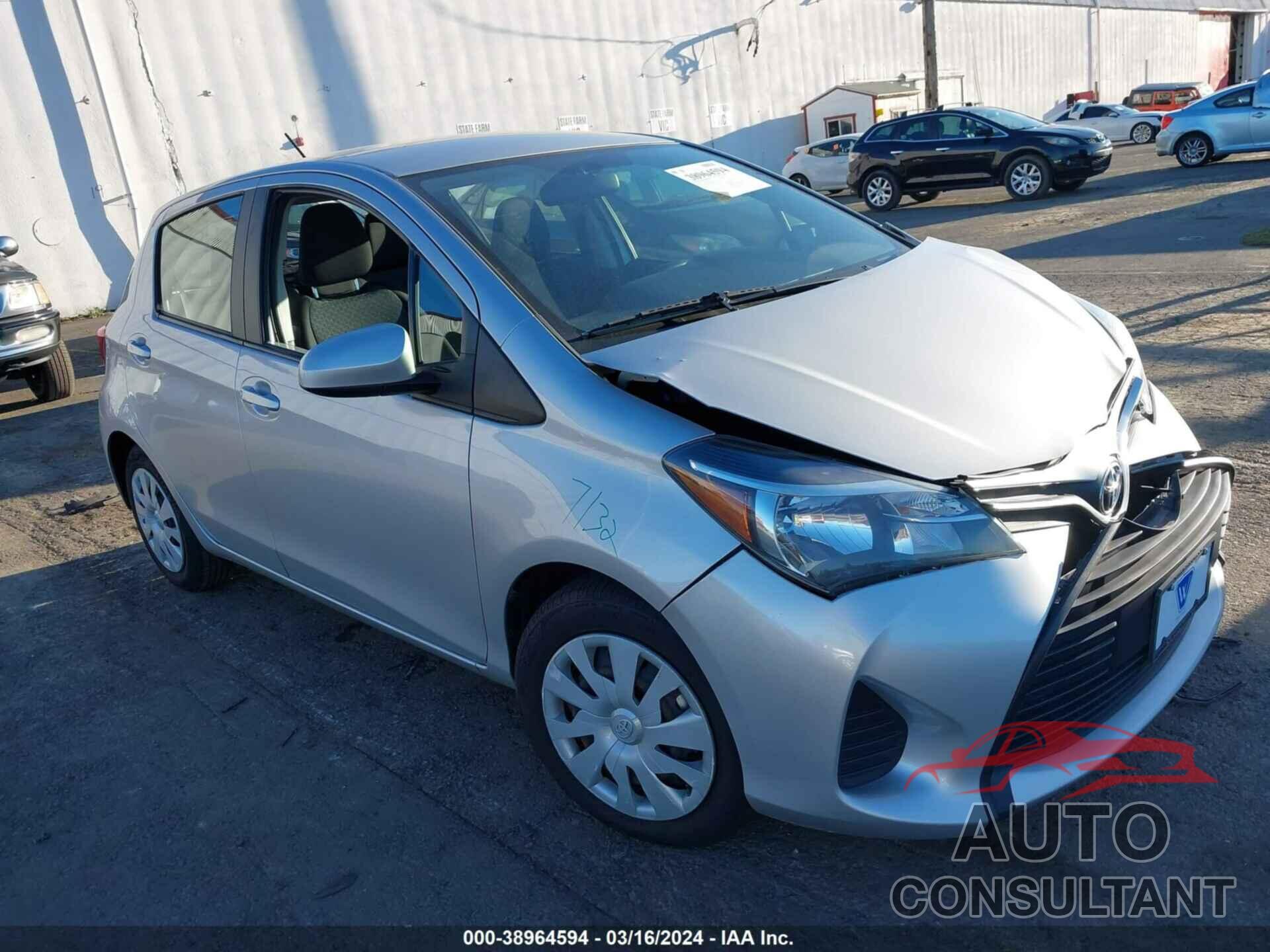 TOYOTA YARIS 2016 - VNKKTUD38GA069638