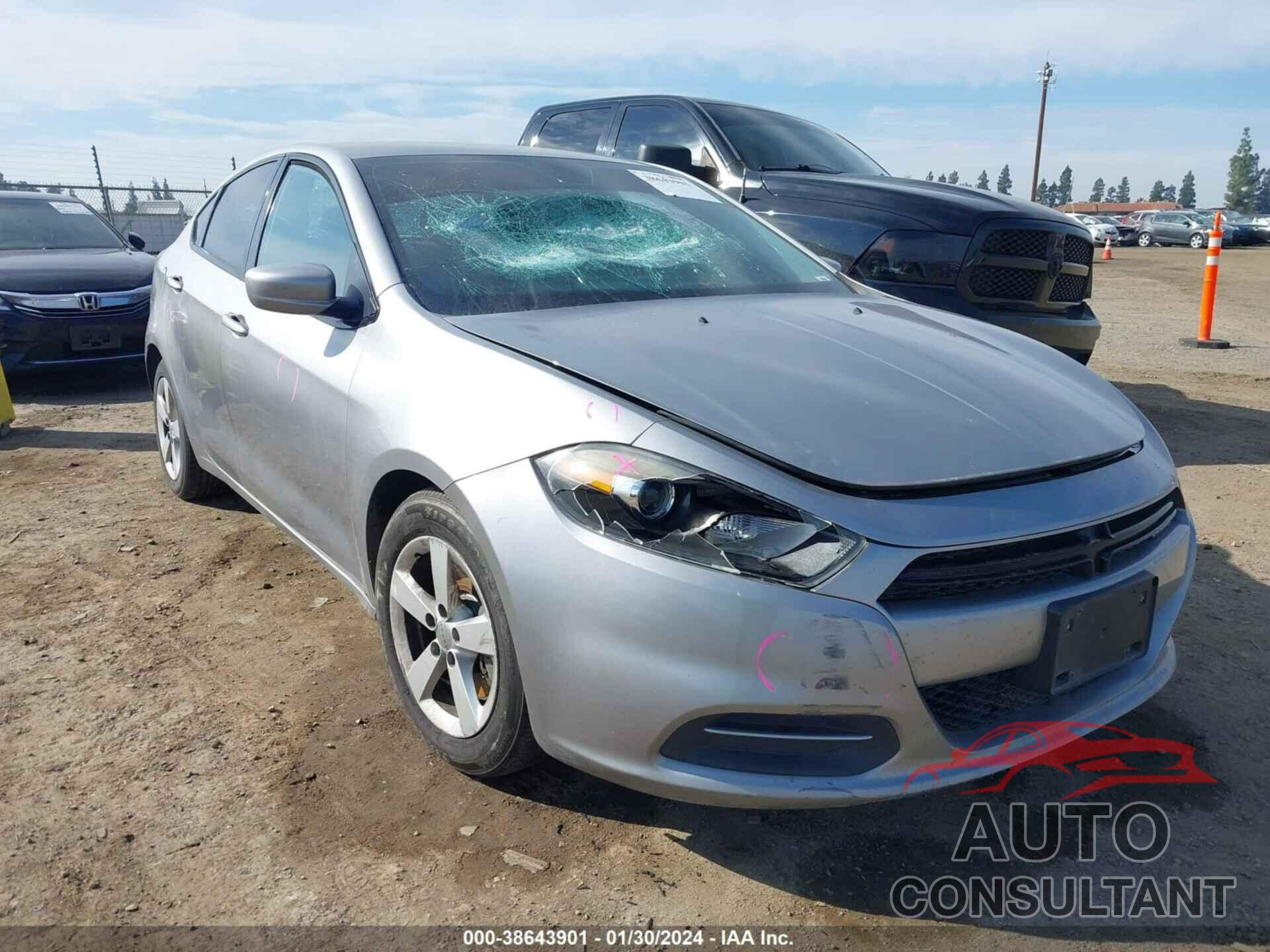 DODGE DART 2016 - 1C3CDFBB2GD717722