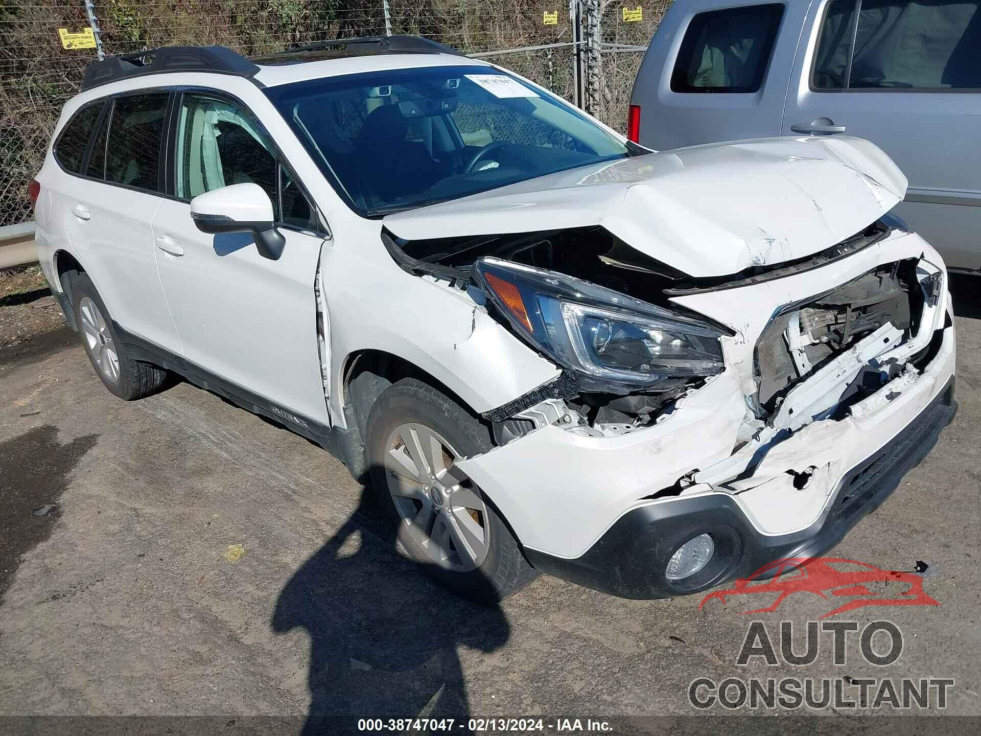 SUBARU OUTBACK 2018 - 4S4BSAHCXJ3327217