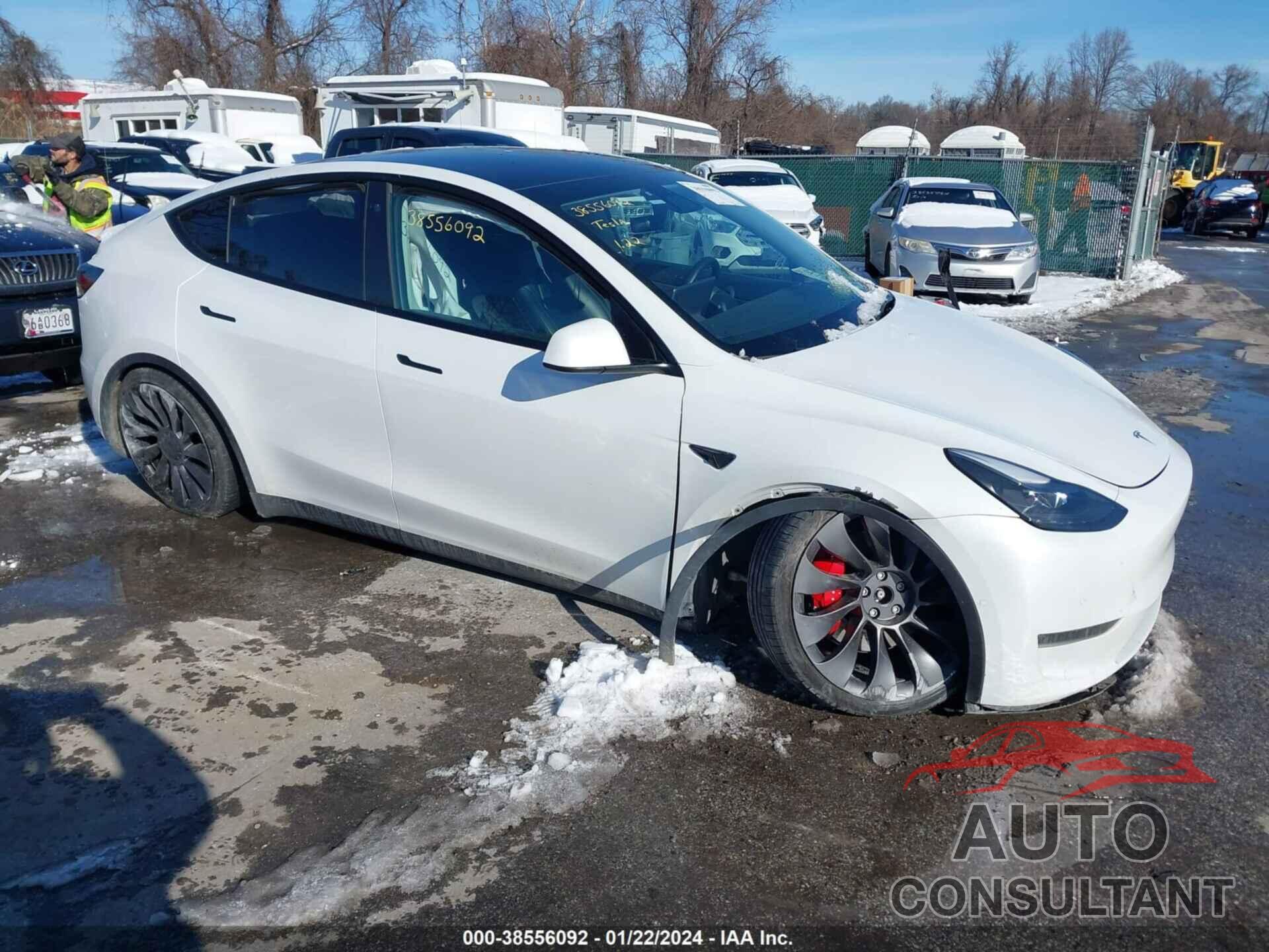 TESLA MODEL Y 2022 - 7SAYGDEF7NF308409