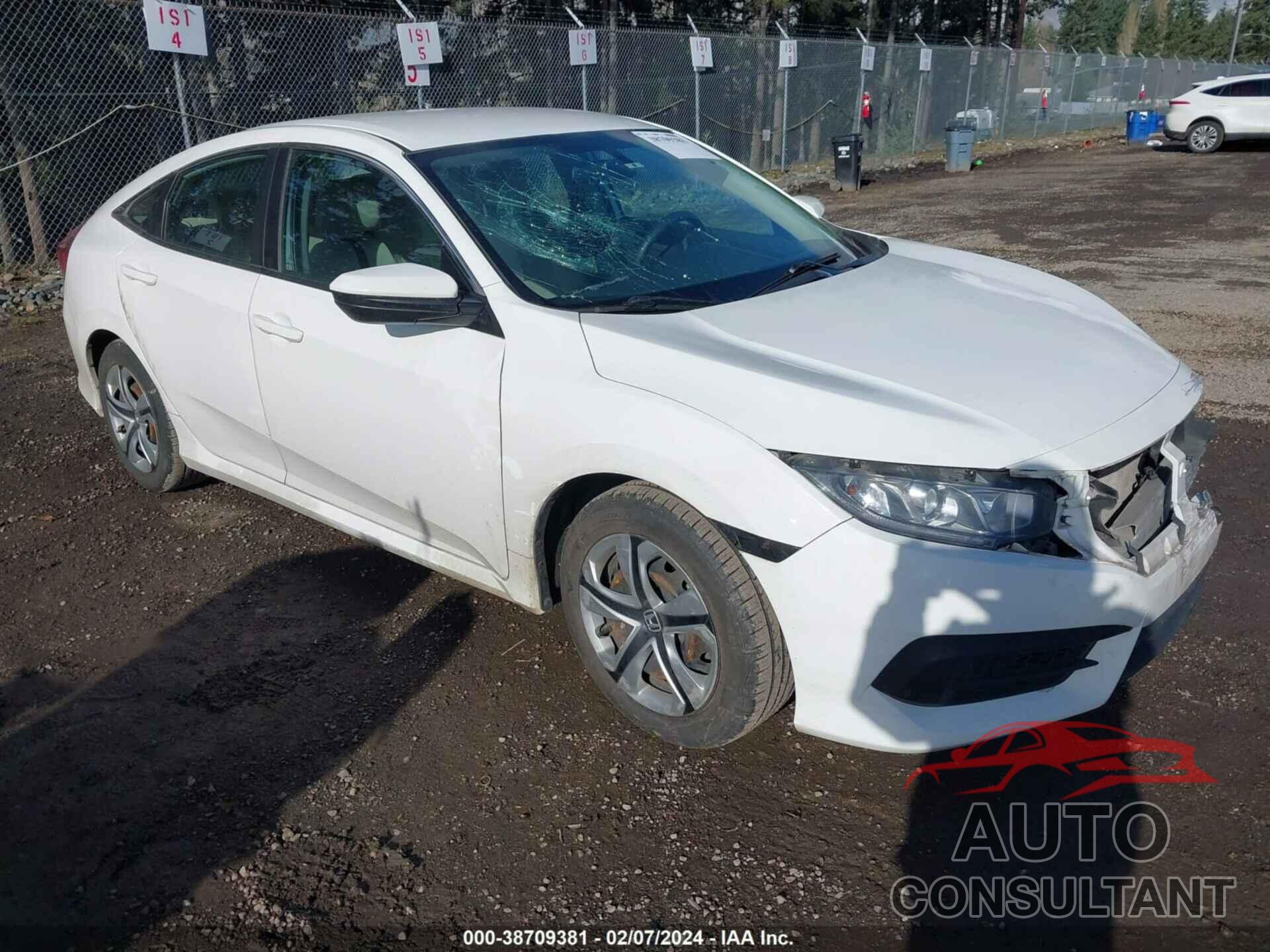 HONDA CIVIC 2018 - 2HGFC2F59JH506652