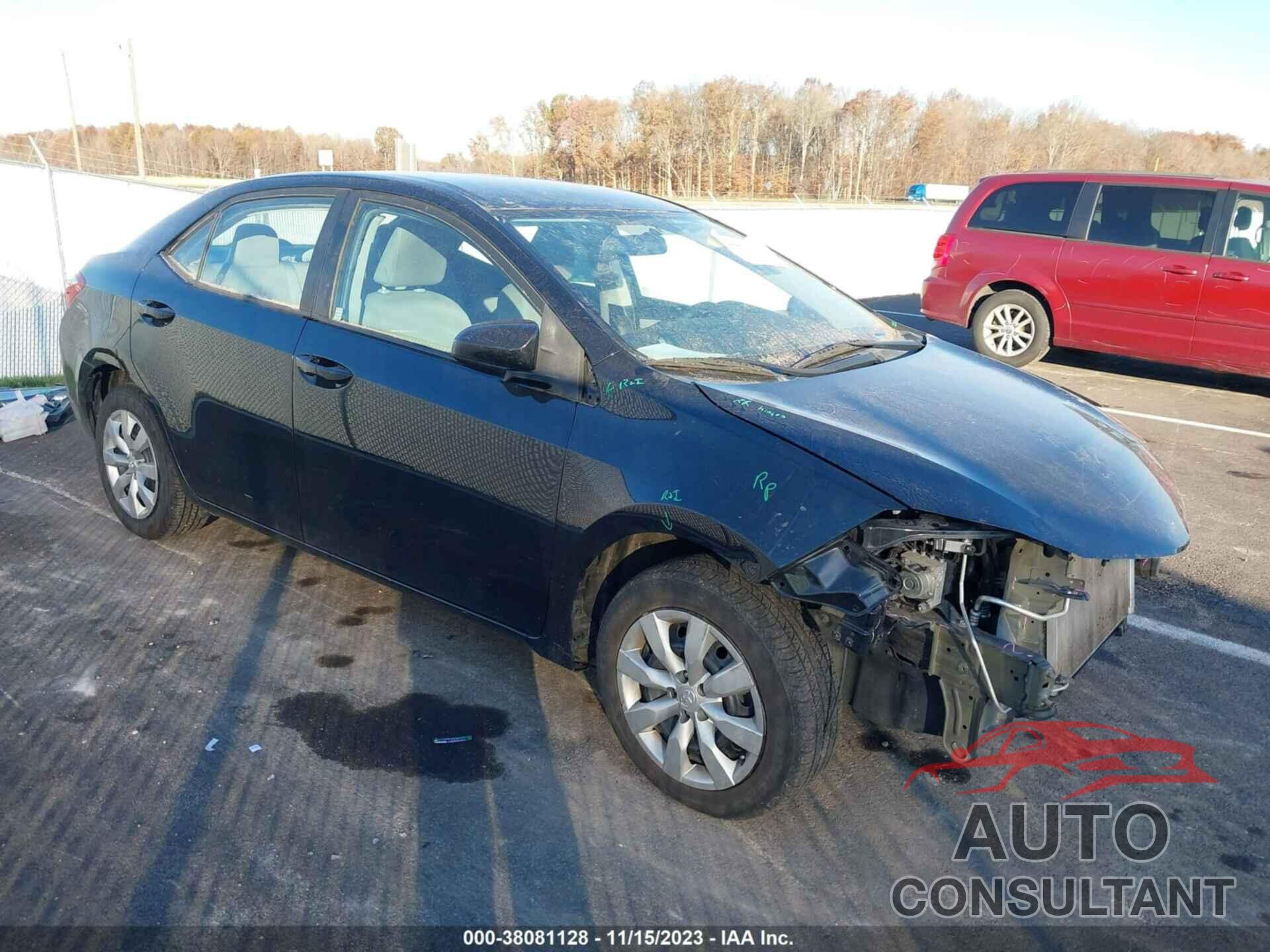 TOYOTA COROLLA 2016 - 5YFBURHE8GP475011