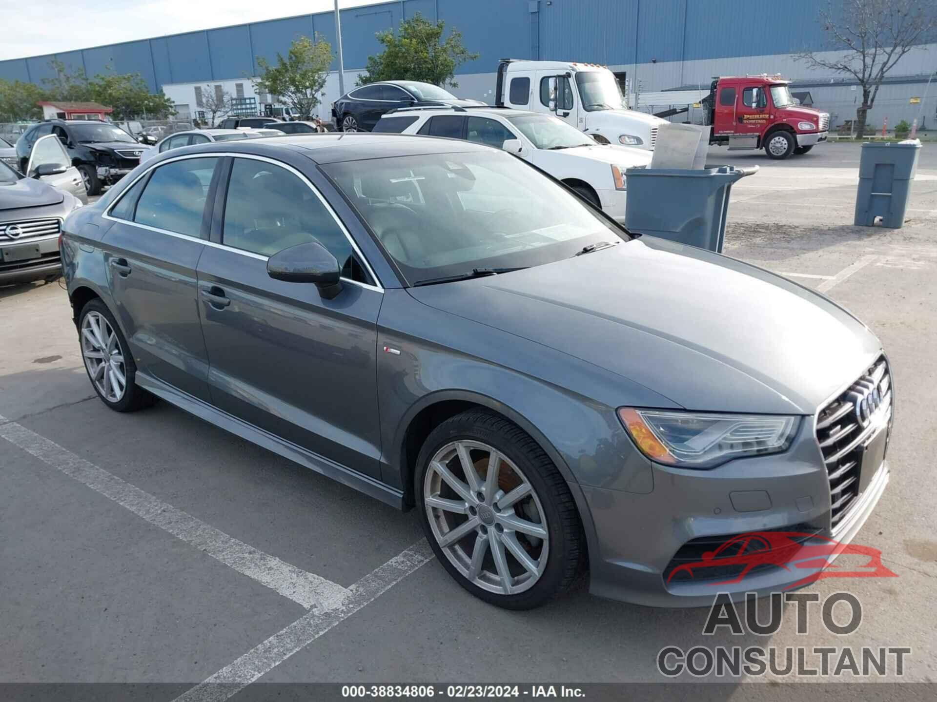 AUDI A3 2016 - WAUK8GFF2G1080893