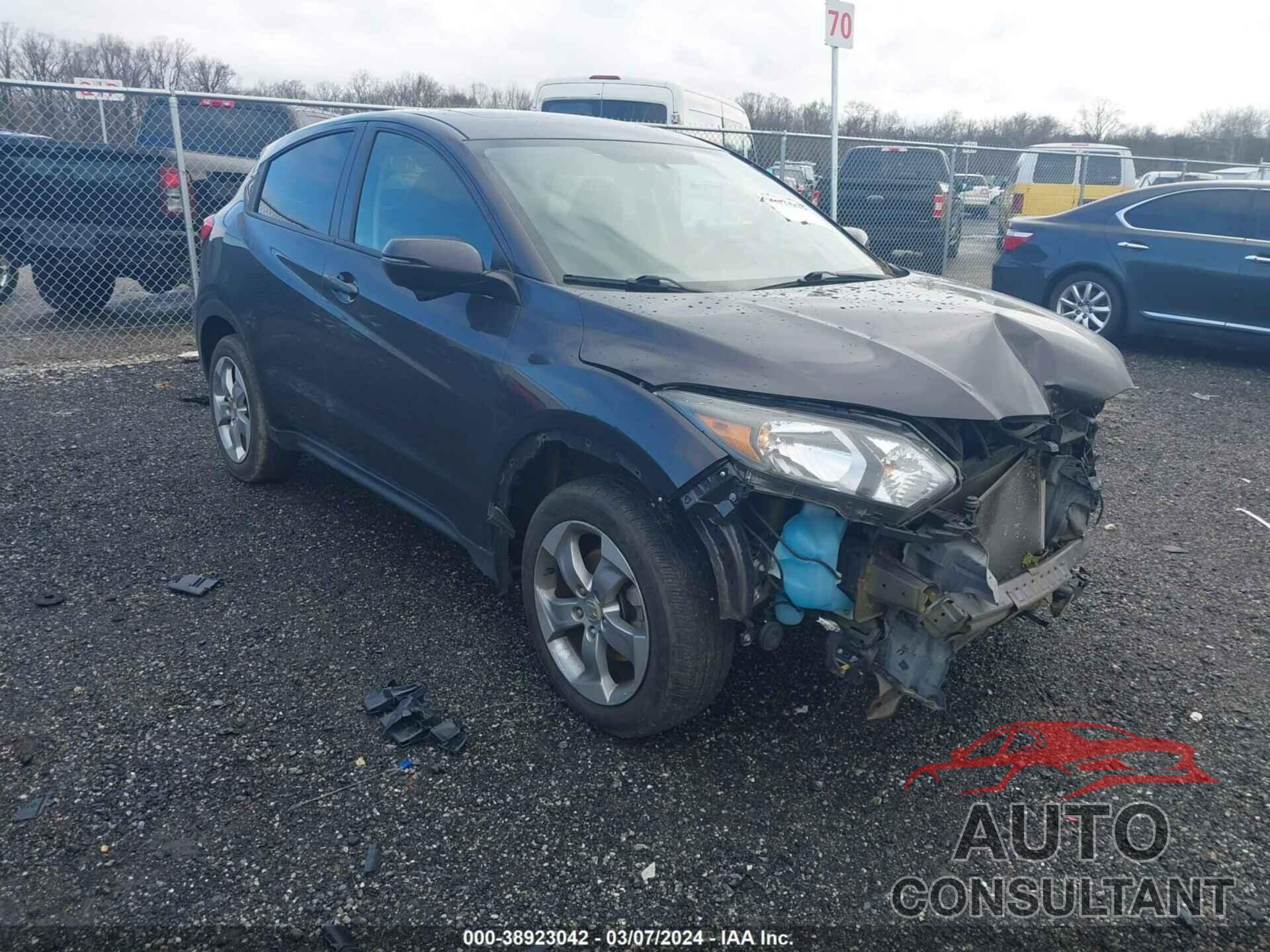 HONDA HR-V 2016 - 3CZRU6H50GM767668