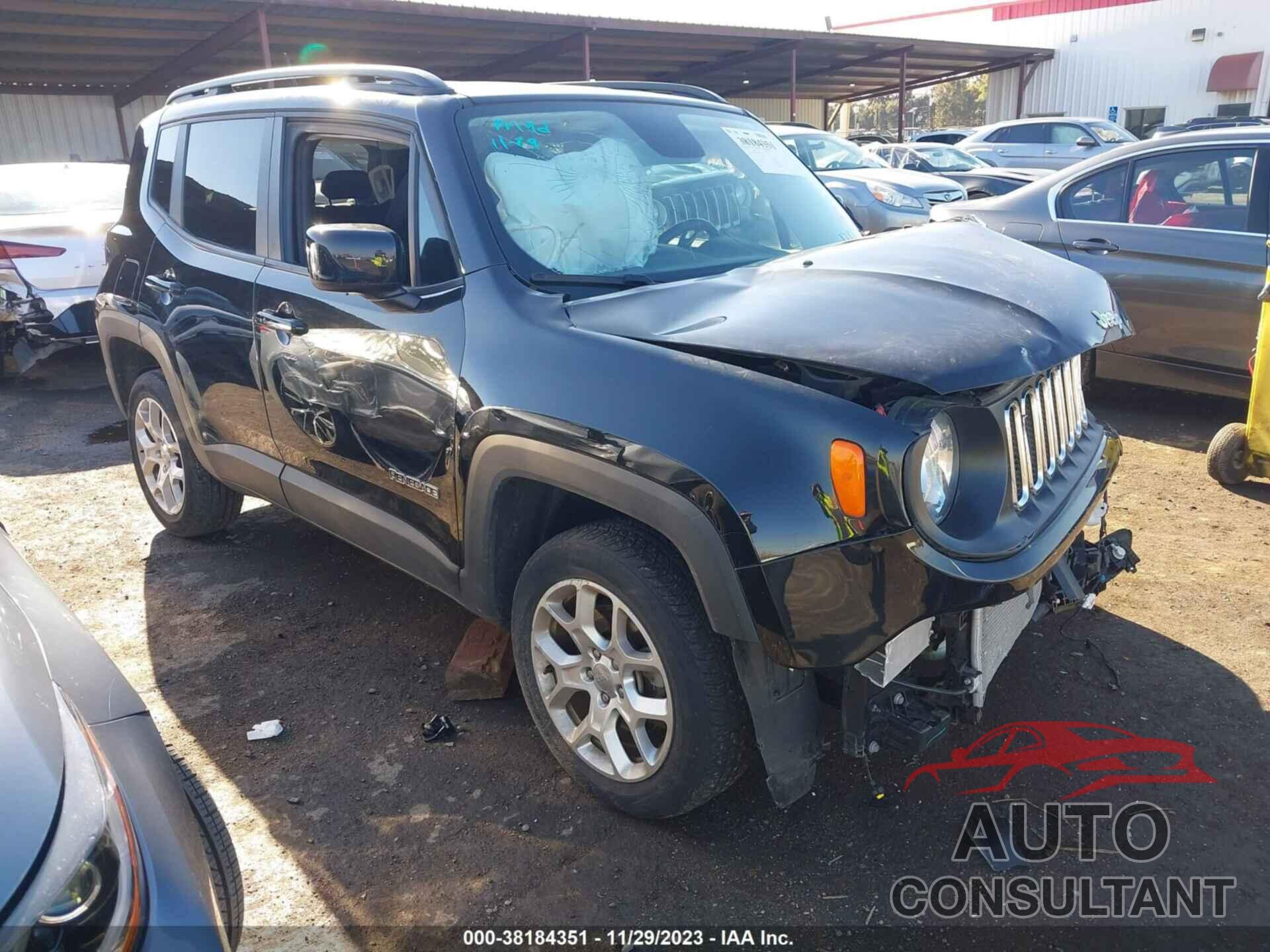 JEEP RENEGADE 2017 - ZACCJBBBXHPG27900