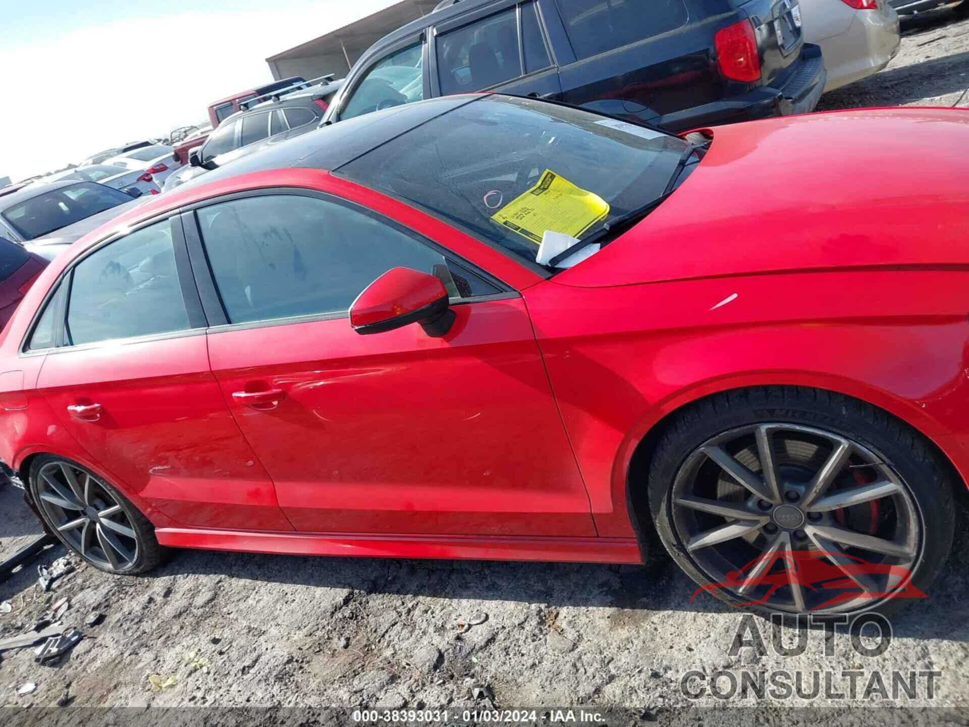 AUDI S3 2016 - WAUB1GFF0G1076426