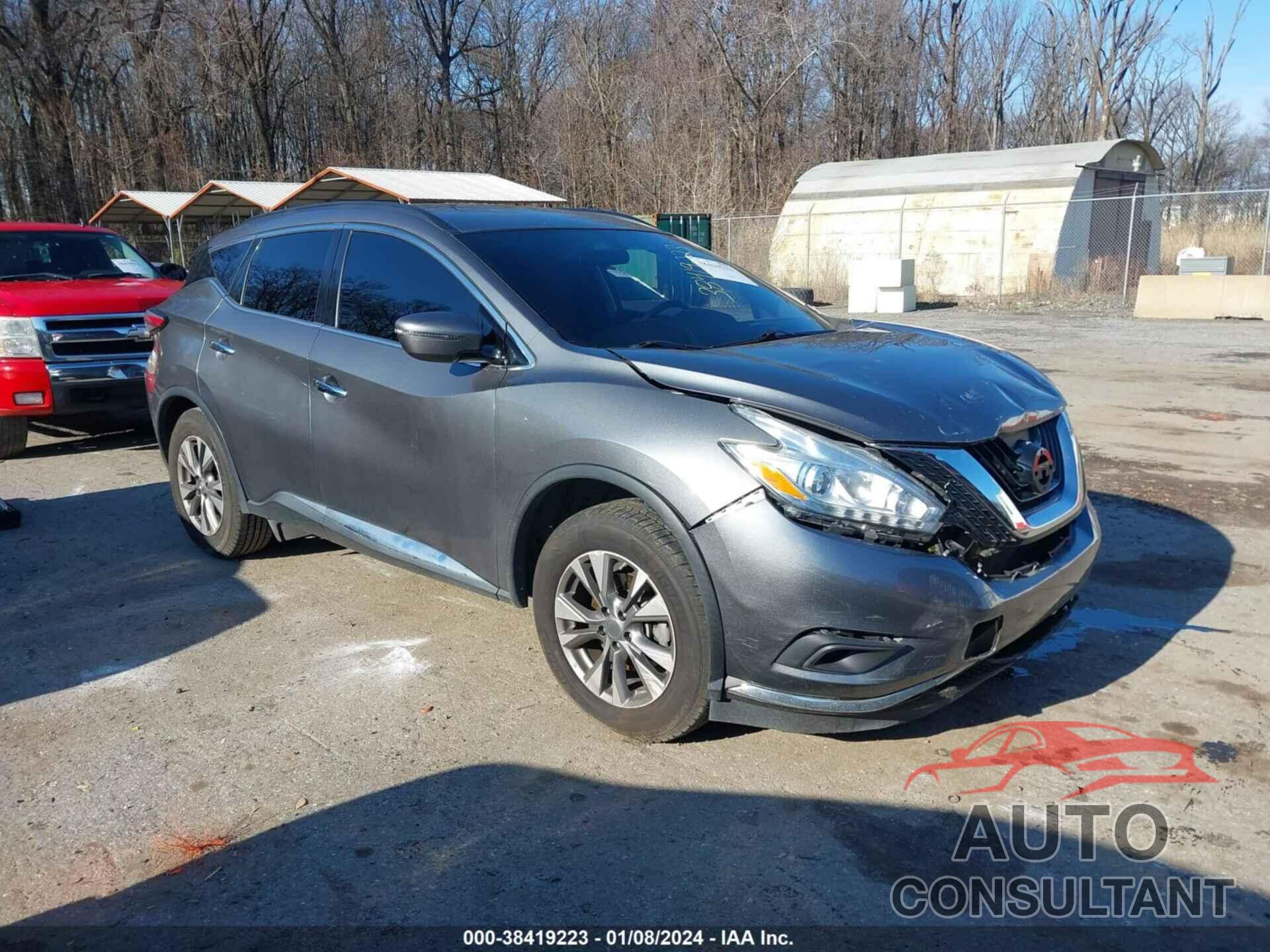 NISSAN MURANO 2017 - 5N1AZ2MG0HN147099