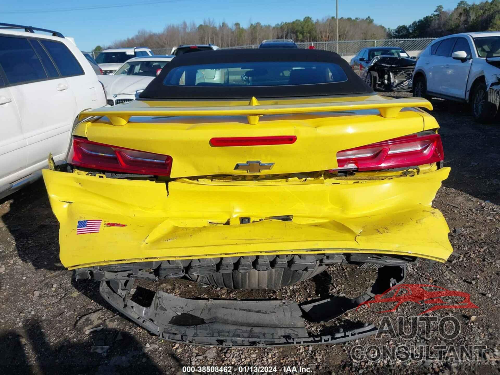 CHEVROLET CAMARO 2017 - 1G1FF3D73H0207455