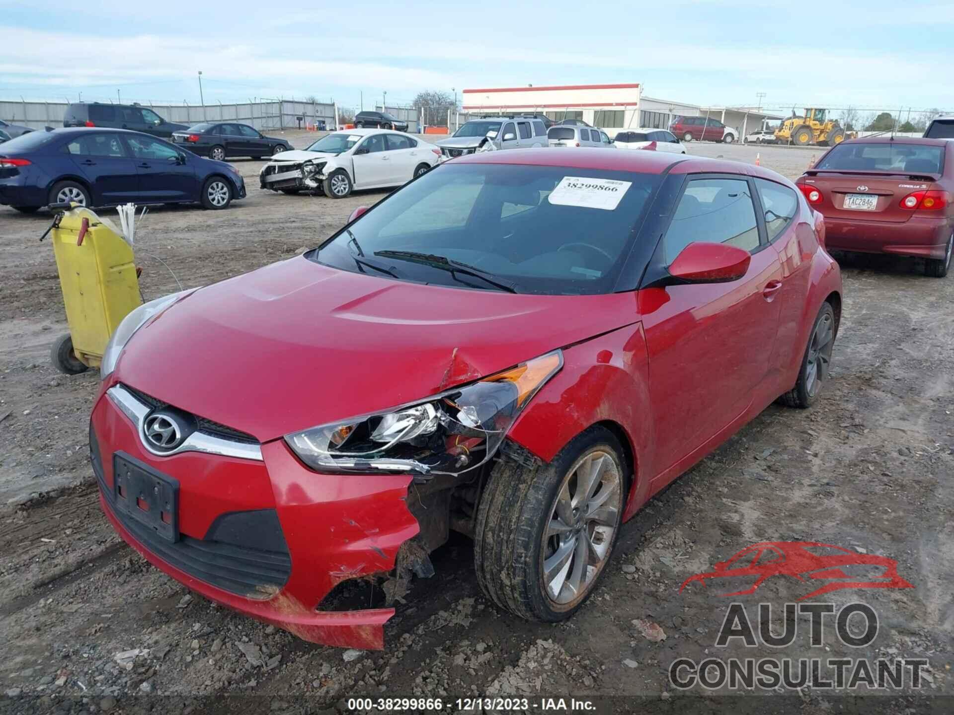 HYUNDAI VELOSTER 2017 - KMHTC6ADXHU309354