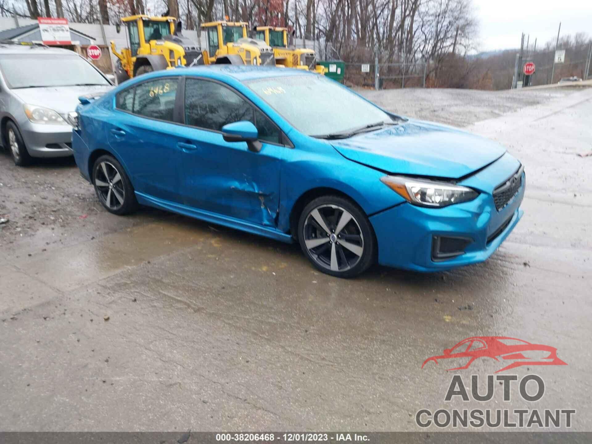 SUBARU IMPREZA 2017 - 4S3GKAK69H3623398