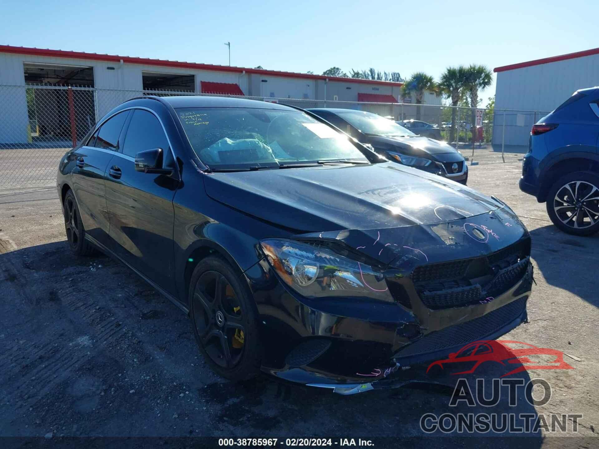 MERCEDES-BENZ CLA 250 2018 - WDDSJ4EB4JN555700