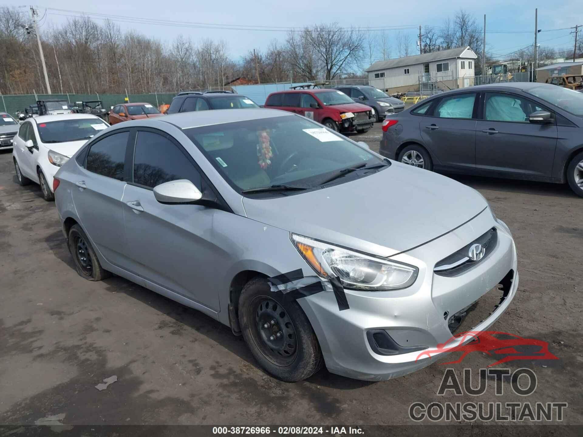 HYUNDAI ACCENT 2017 - KMHCT4AE1HU350243