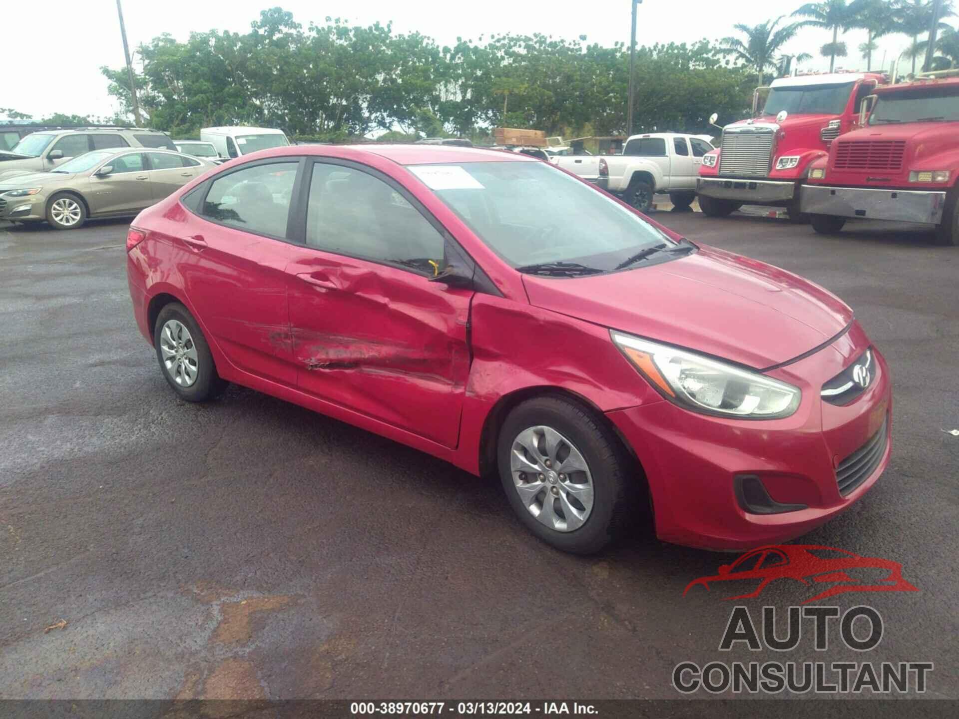 HYUNDAI ACCENT 2017 - KMHCT4AE1HU300801