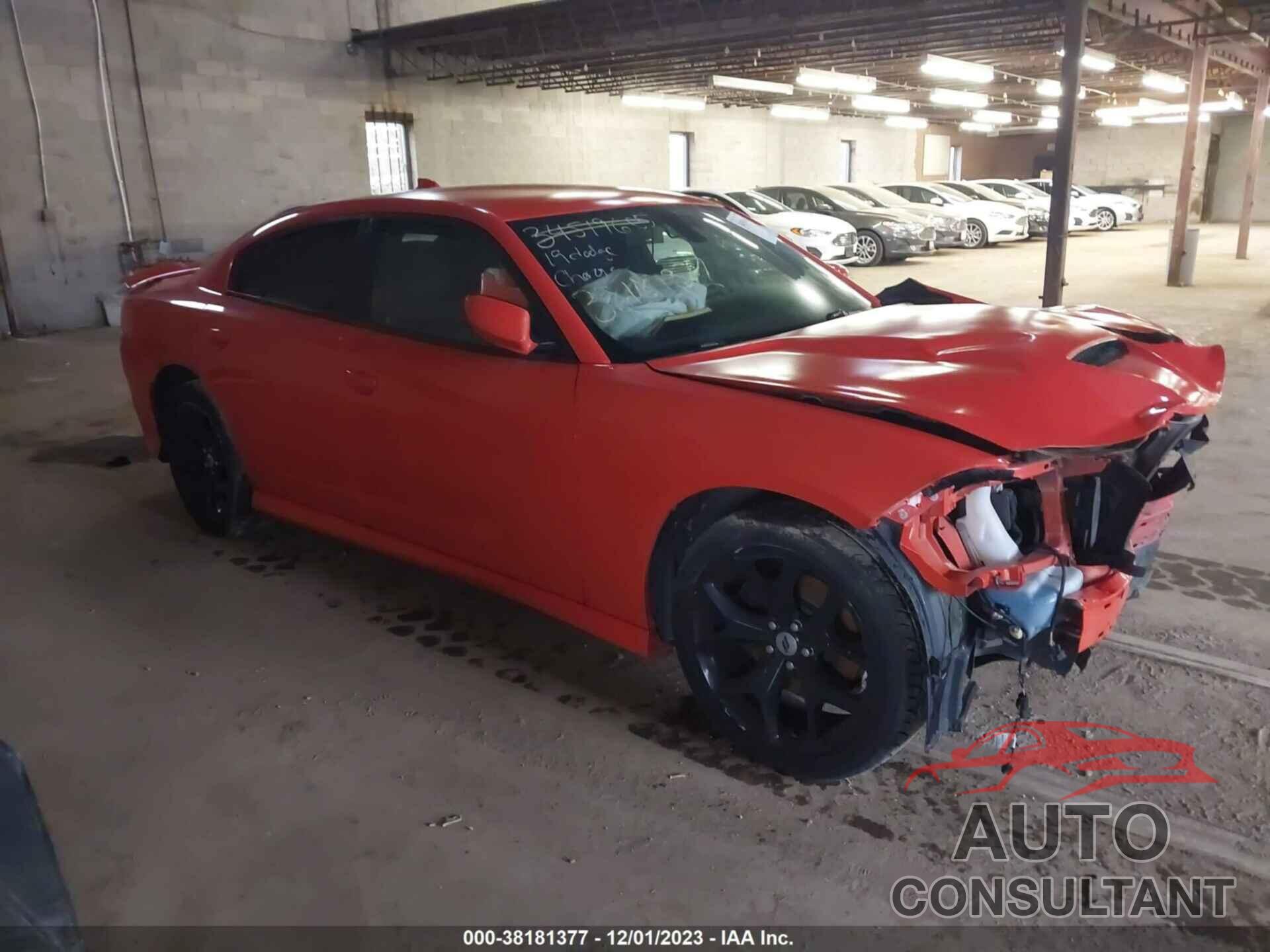 DODGE CHARGER 2019 - 2C3CDXHG2KH527245