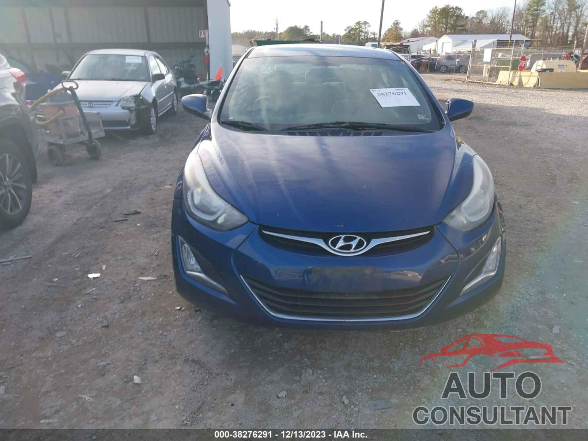 HYUNDAI ELANTRA 2016 - 5NPDH4AE7GH701854