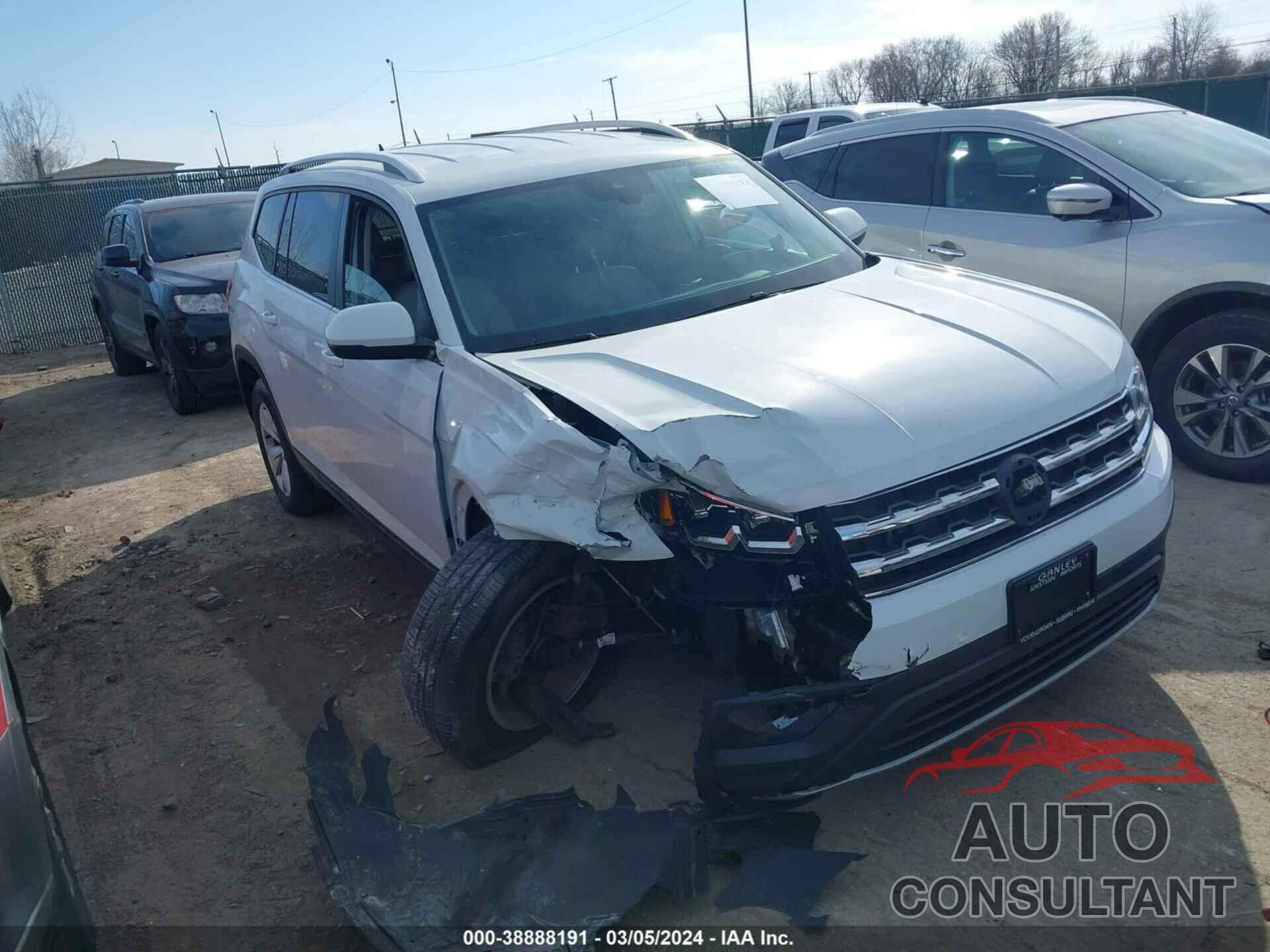 VOLKSWAGEN ATLAS 2018 - 1V2LR2CA6JC518504