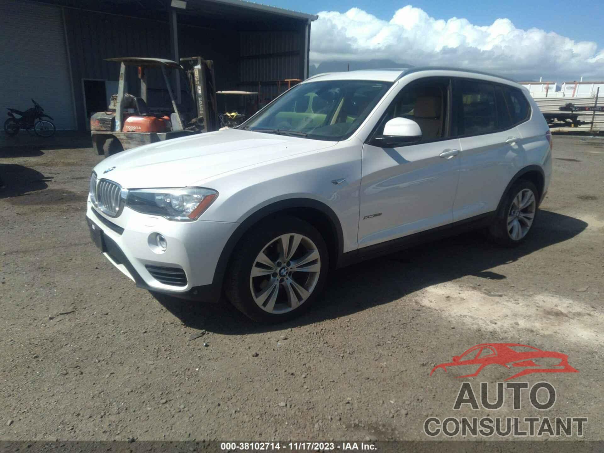 BMW X3 2016 - 5UXWX9C52G0D74218