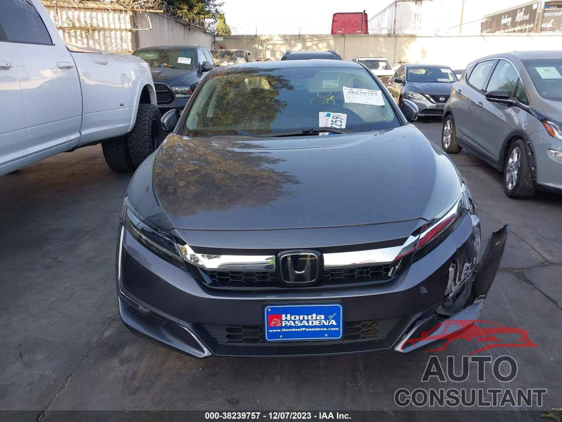 HONDA CLARITY 2020 - JHMZC5F10LC001520