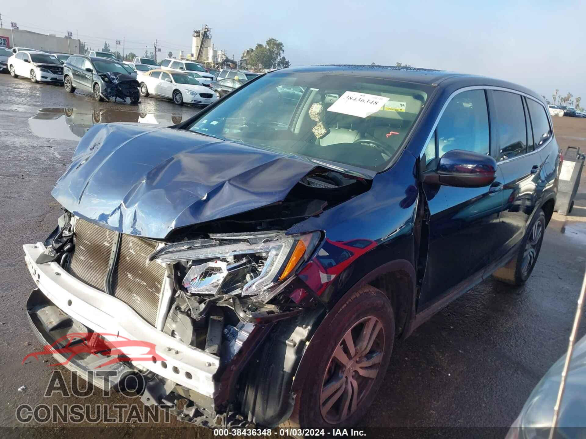 HONDA PILOT 2017 - 5FNYF5H51HB017207