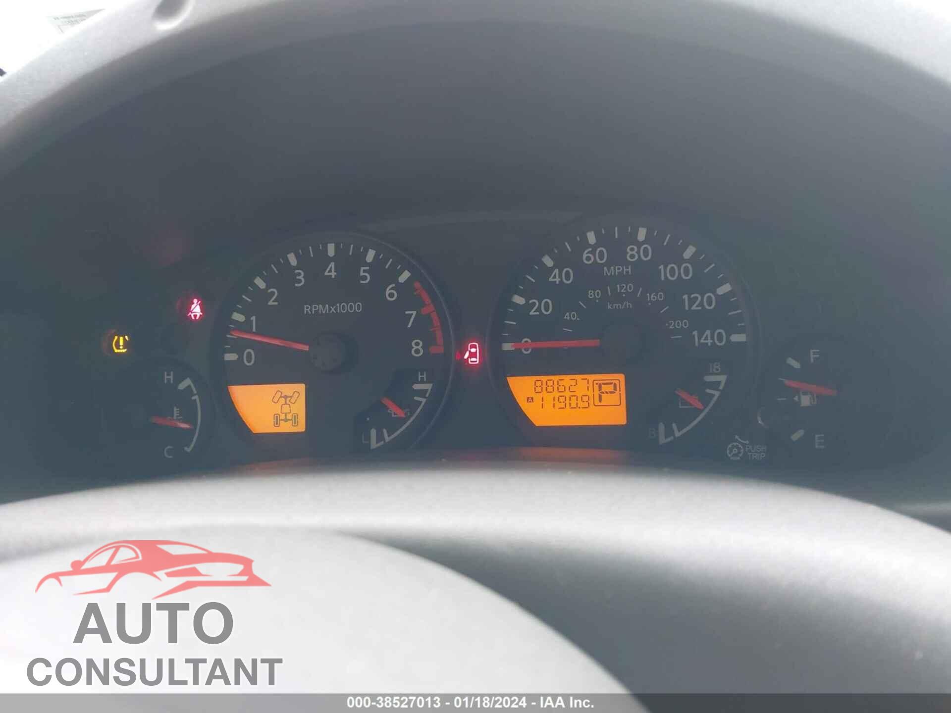 NISSAN FRONTIER 2019 - 1N6AD0EV9KN766681