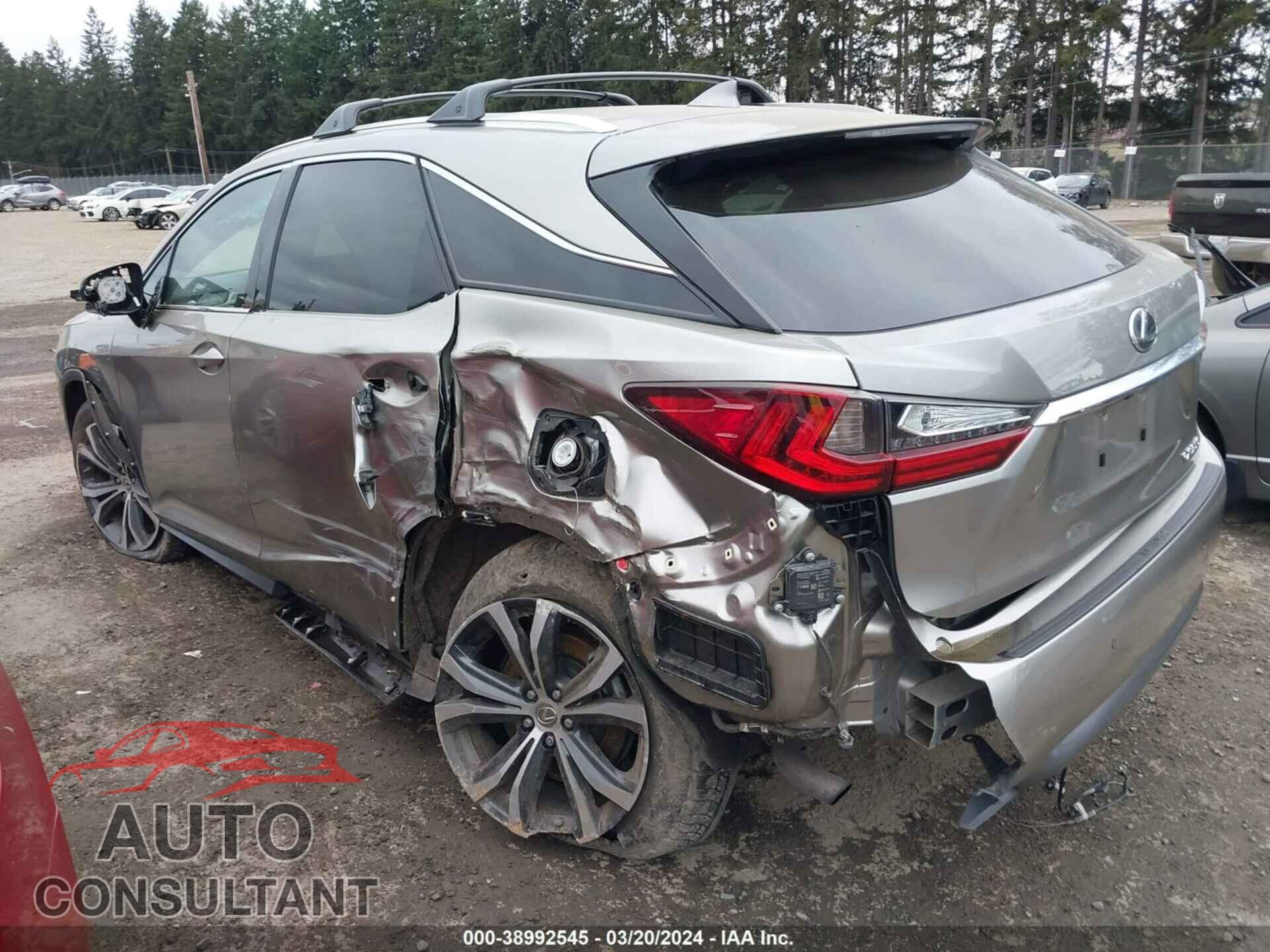 LEXUS RX 2017 - 2T2BZMCA2HC068727