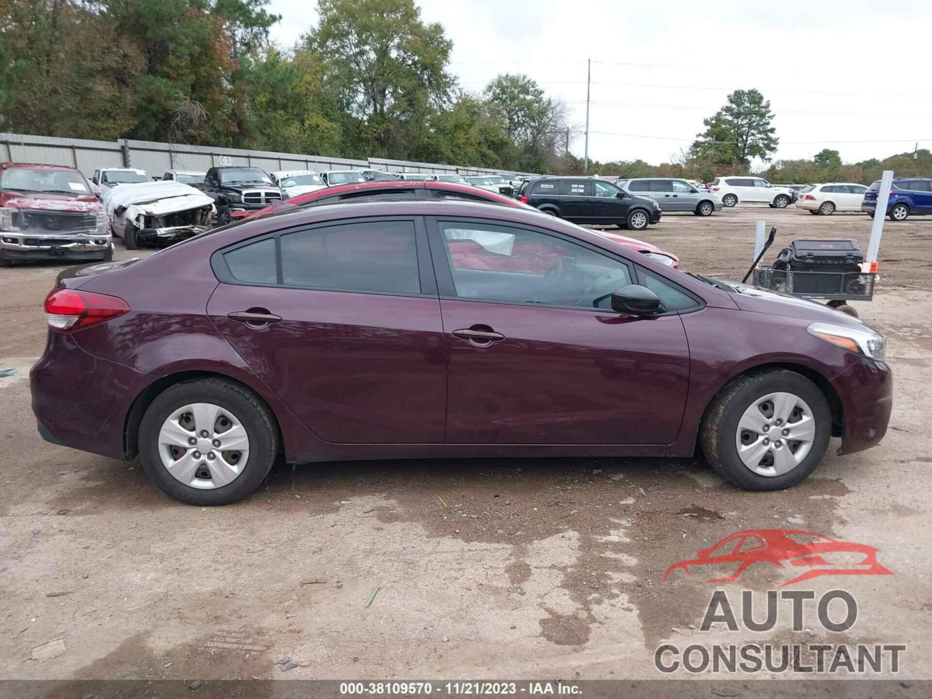 KIA FORTE 2017 - 3KPFL4A79HE141401