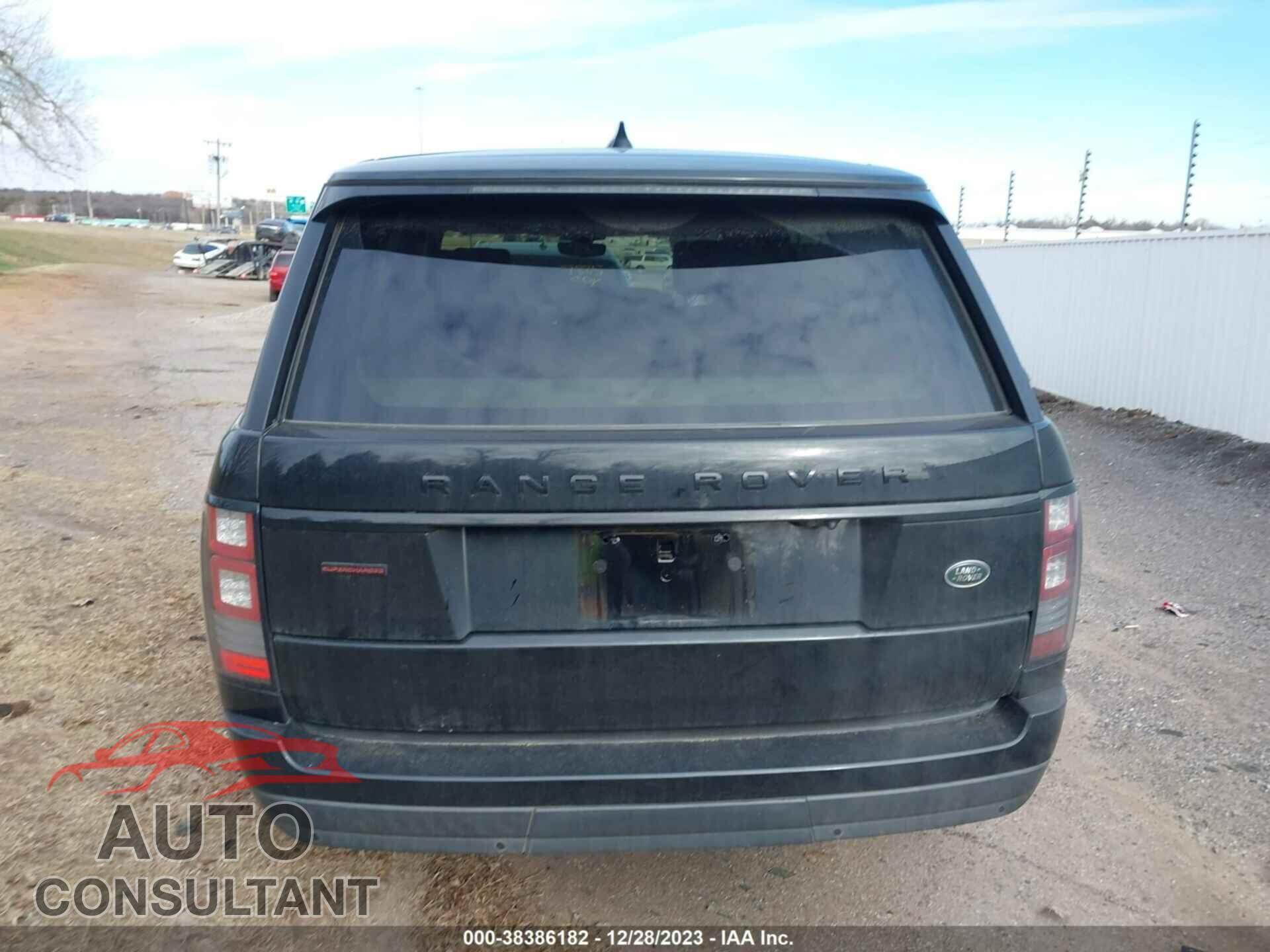 LAND ROVER RANGE ROVER 2017 - SALGS5FEXHA326735