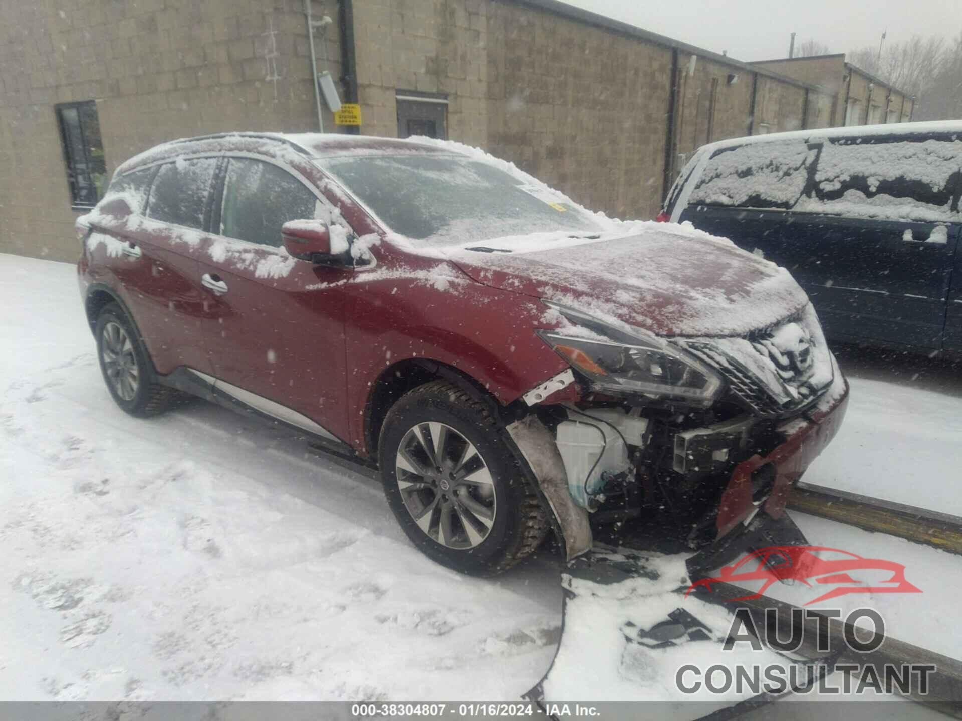 NISSAN MURANO 2018 - 5N1AZ2MG1JN138224