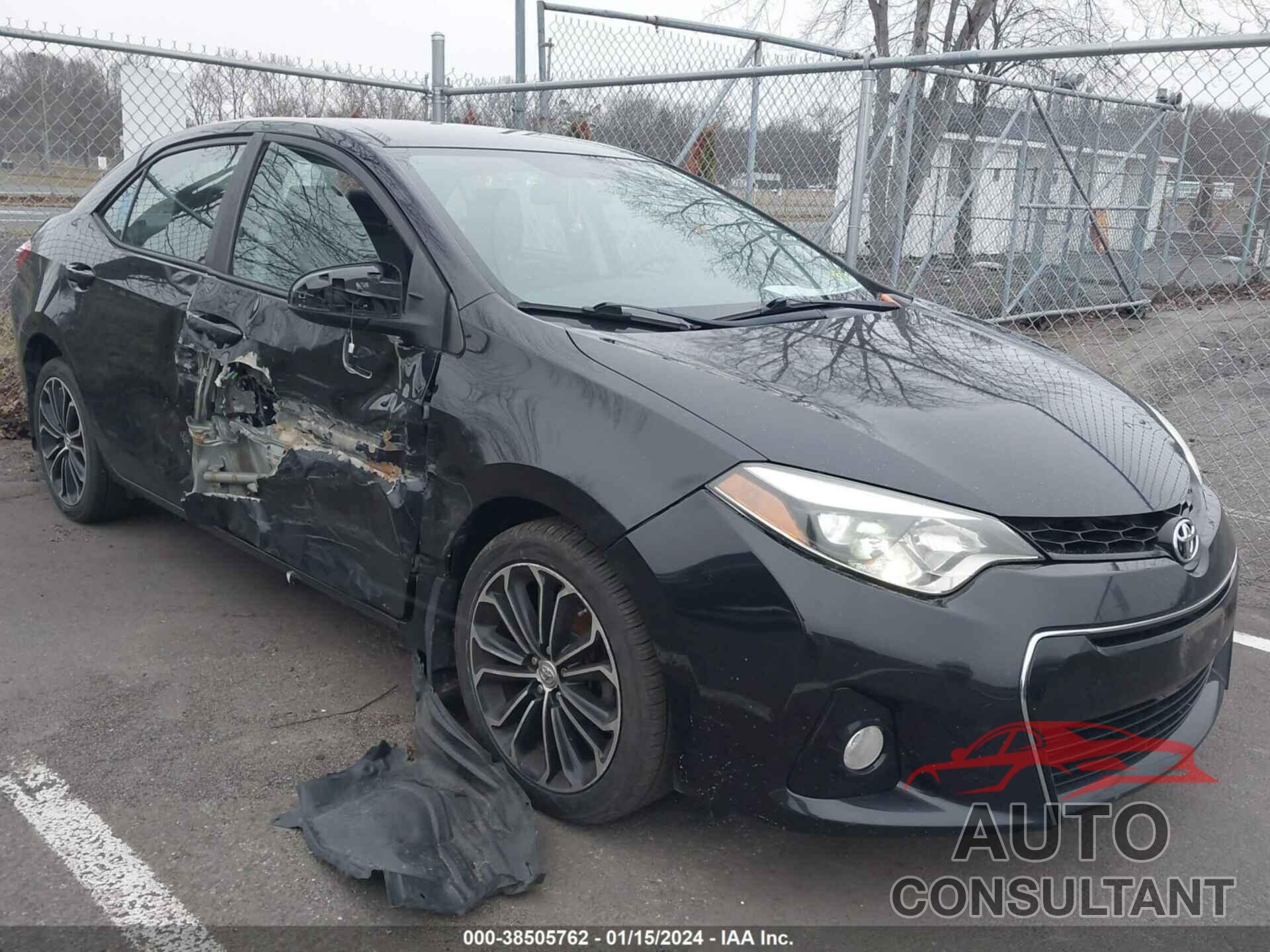 TOYOTA COROLLA 2016 - 2T1BURHE9GC651466