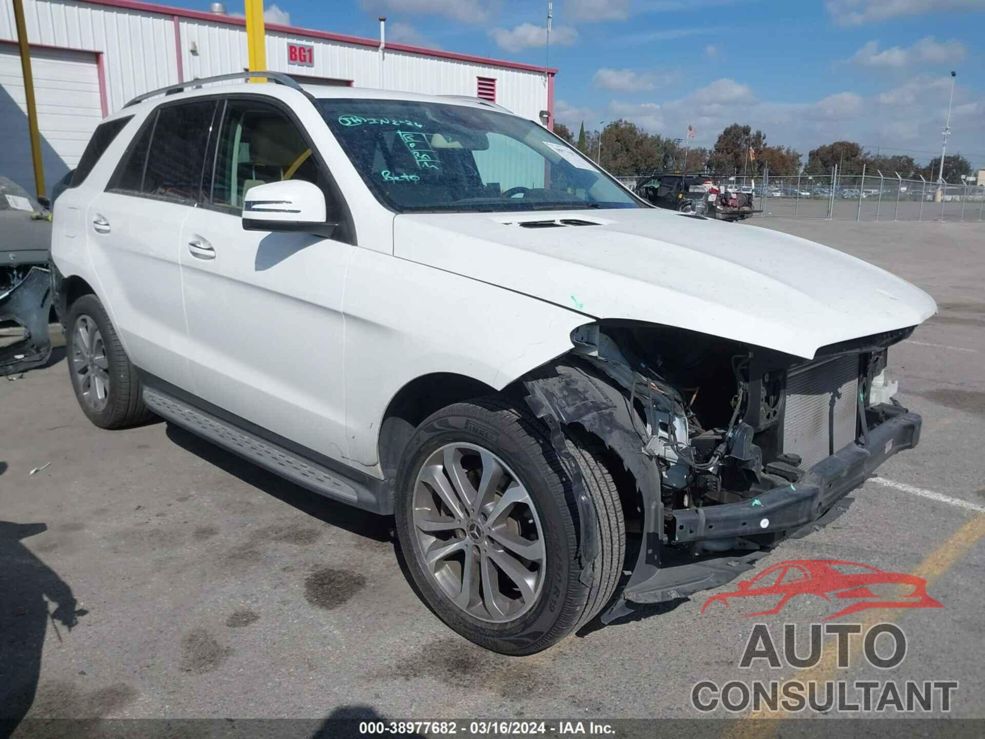 MERCEDES-BENZ GLE 350 2018 - 4JGDA5JB2JB060603