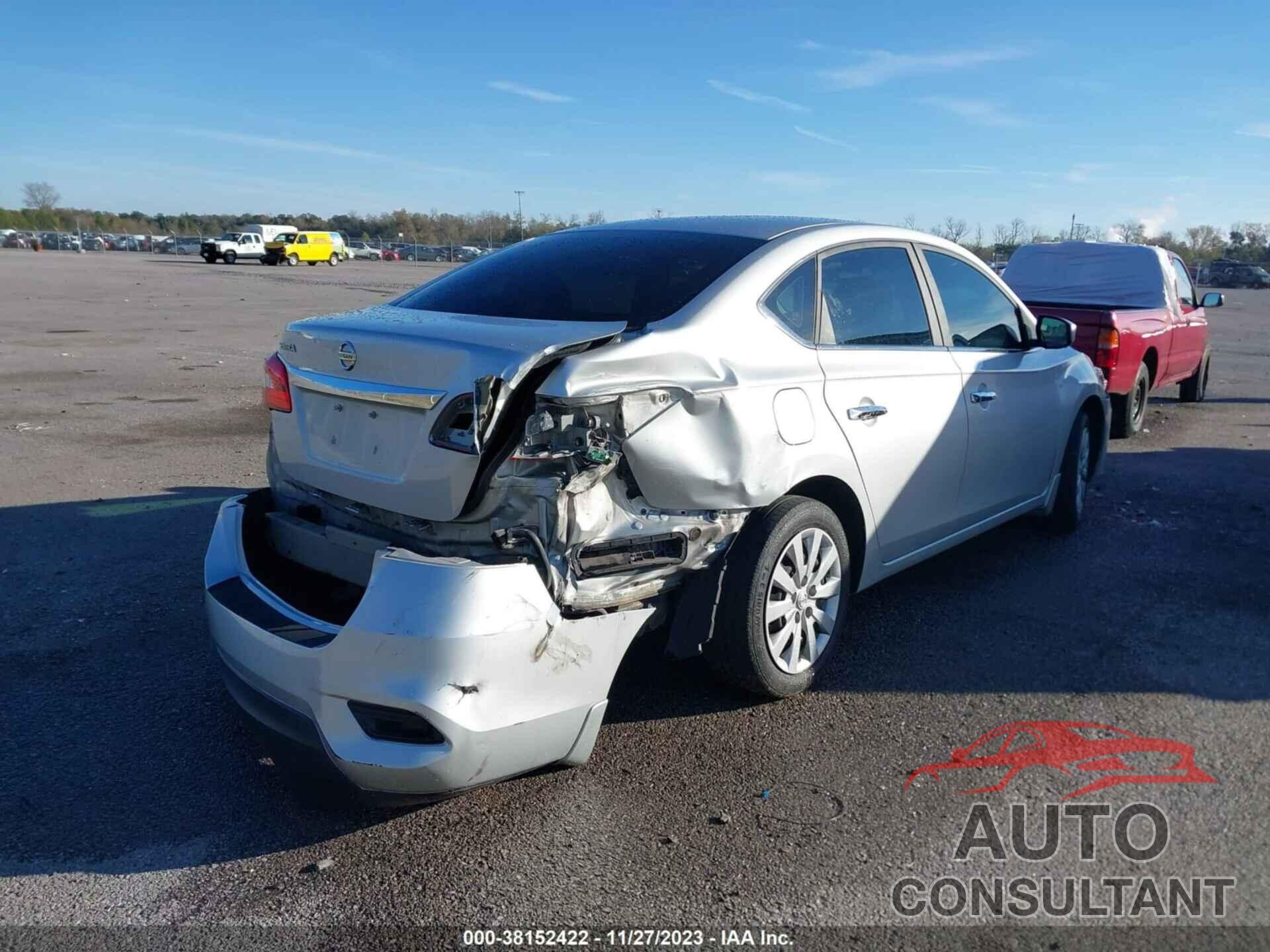 NISSAN SENTRA 2017 - 3N1AB7AP1HY255974