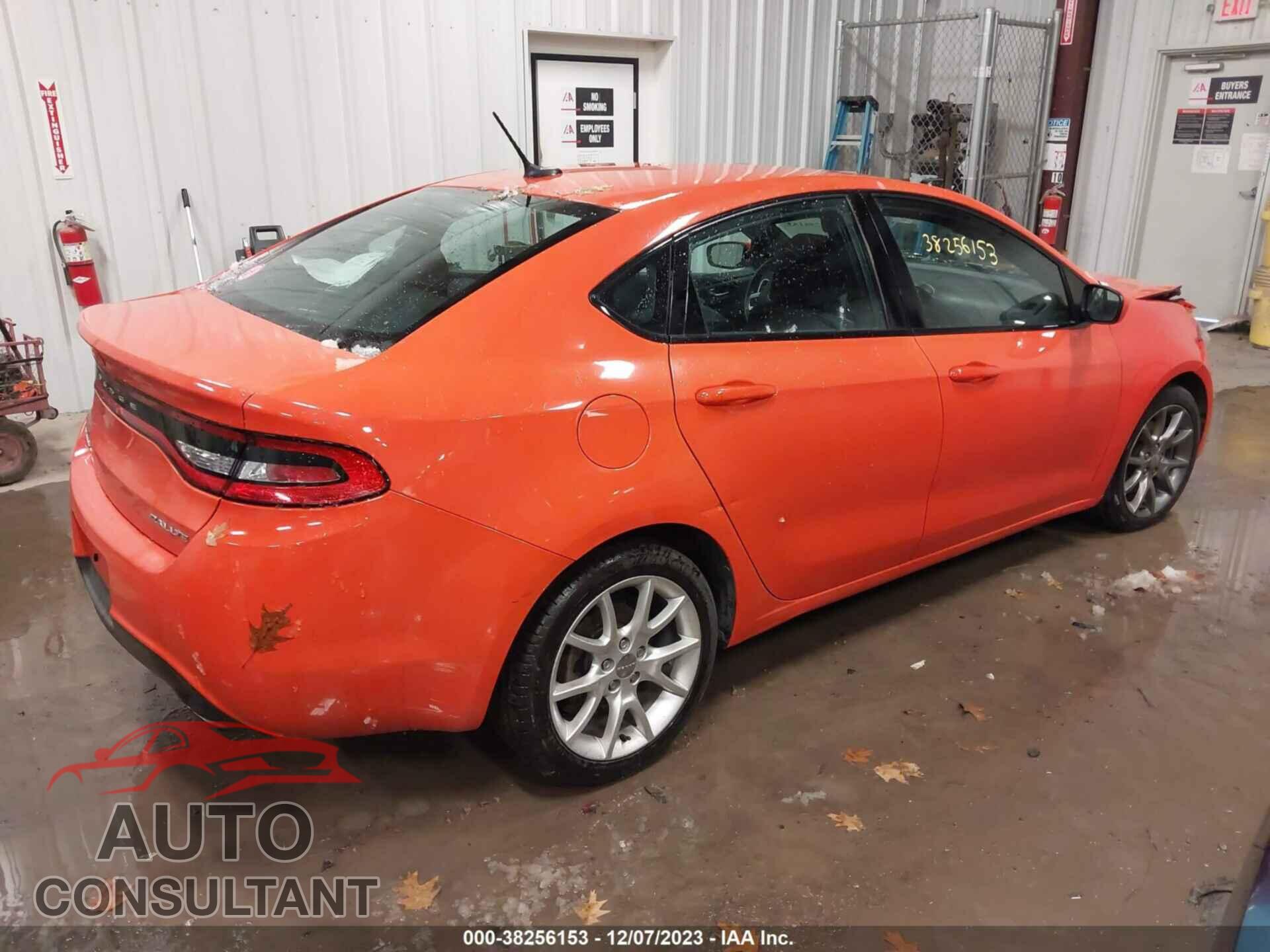 DODGE DART 2015 - 1C3CDFBB2FD243446