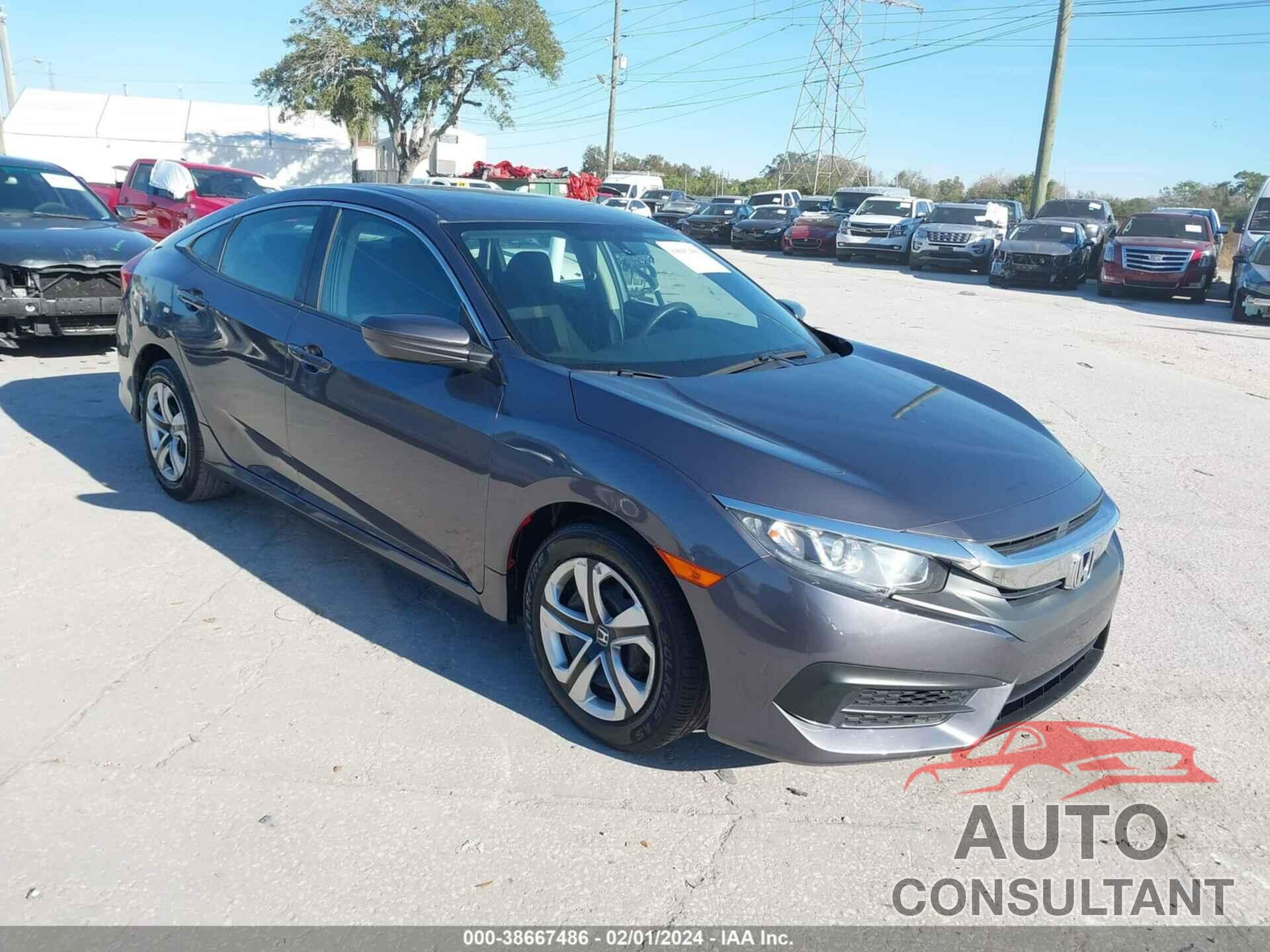 HONDA CIVIC 2018 - 19XFC2F54JE033124