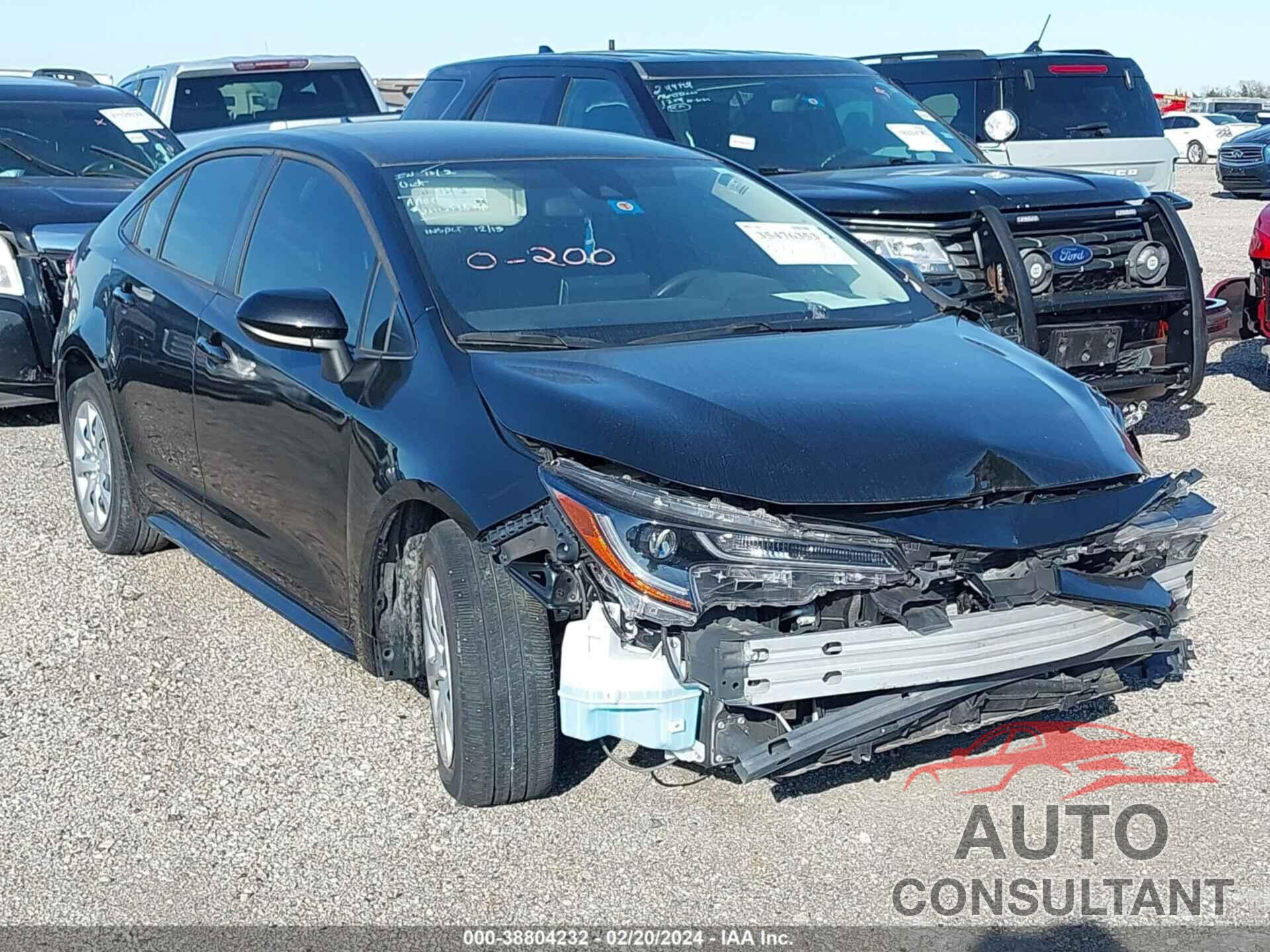 TOYOTA COROLLA 2021 - JTDEPMAE7MJ176529
