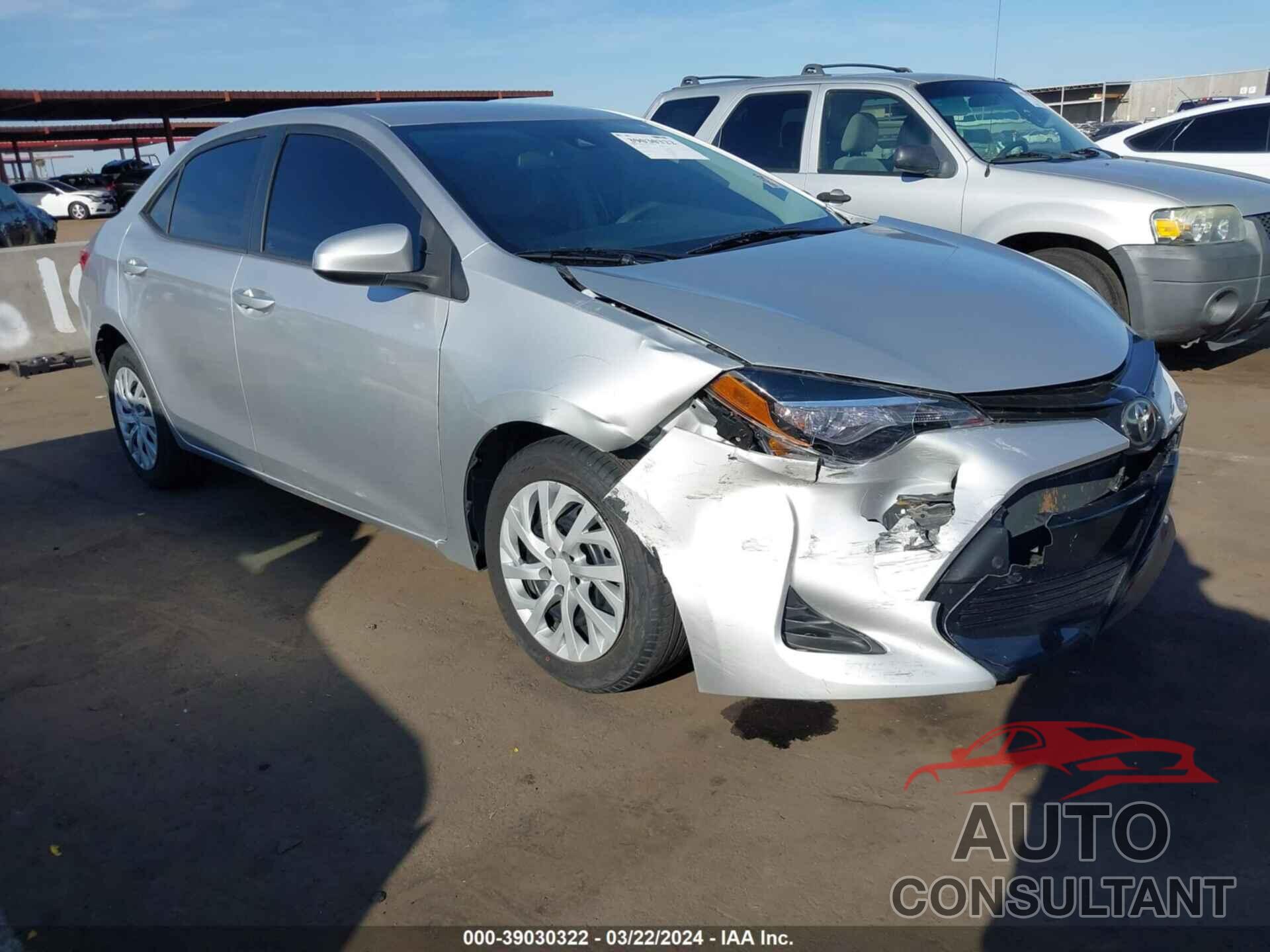 TOYOTA COROLLA 2019 - 5YFBURHE4KP879724