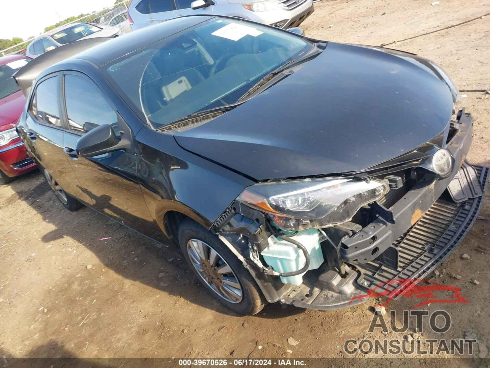 TOYOTA COROLLA 2018 - 5YFBURHEXJP764558