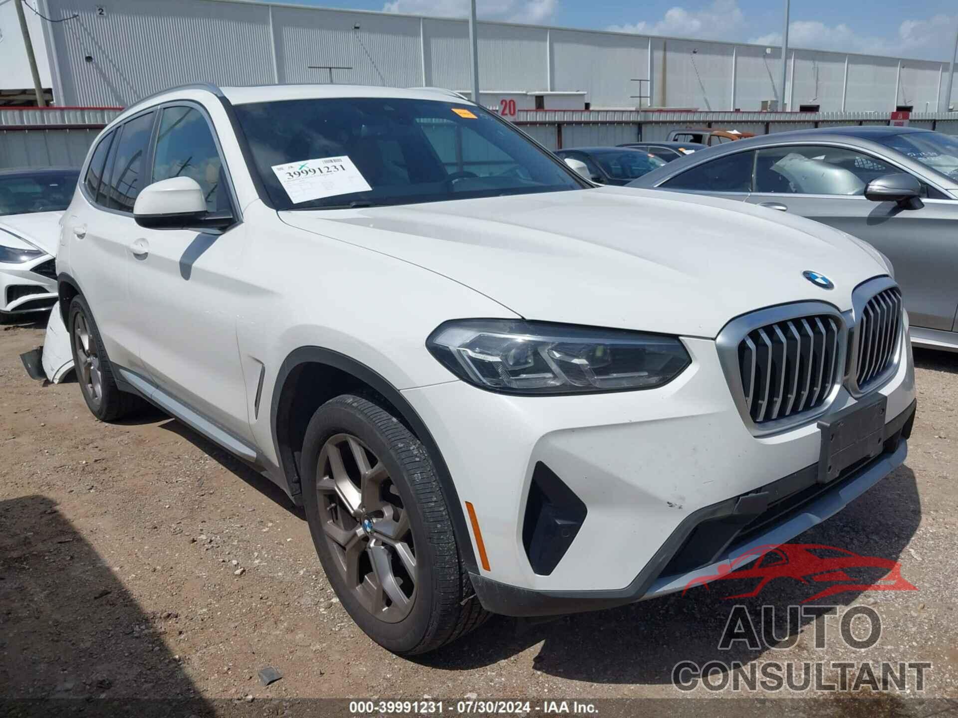 BMW X3 2022 - 5UX53DP05N9M92343