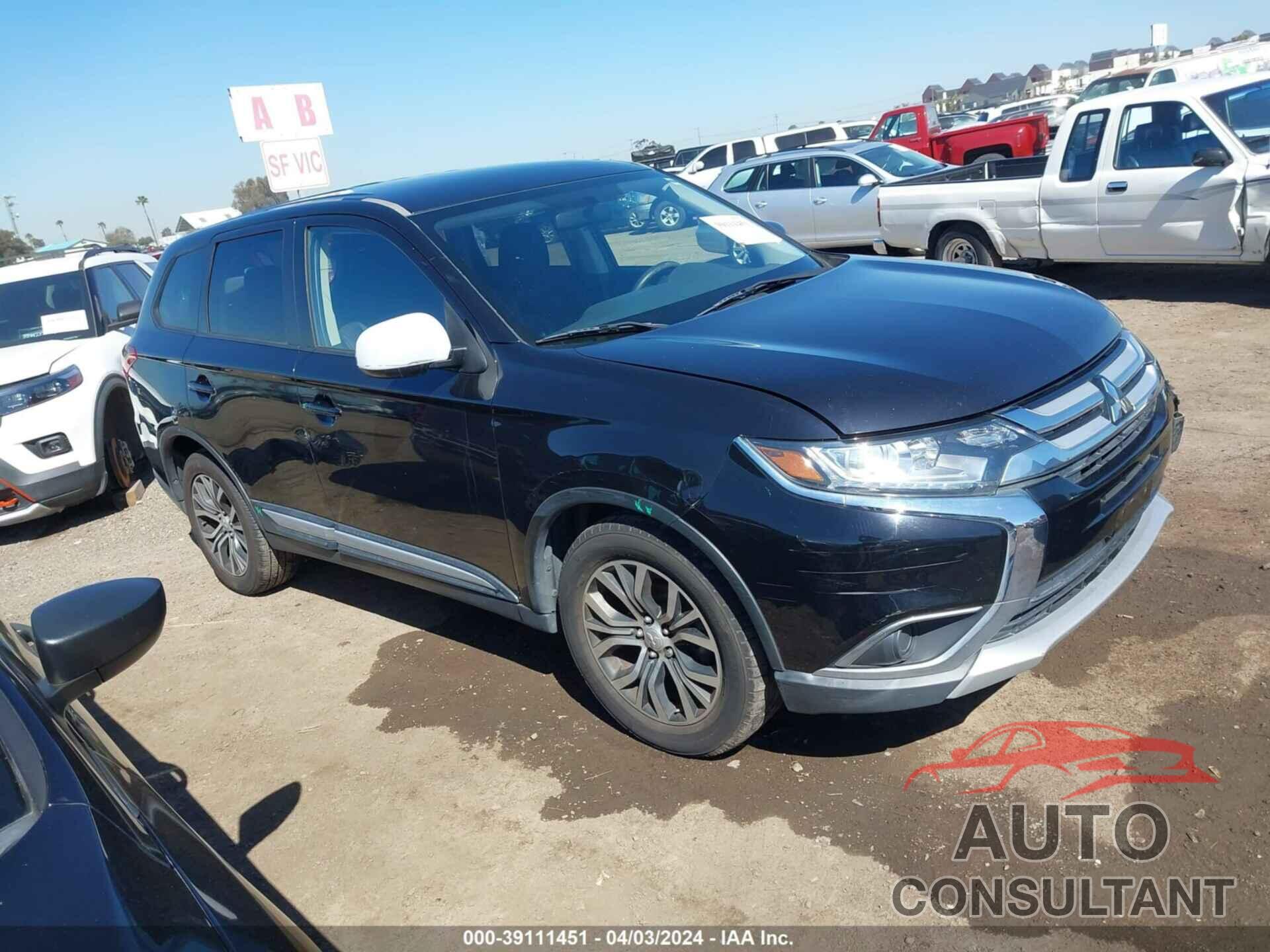 MITSUBISHI OUTLANDER 2016 - JA4AD2A38GZ064994