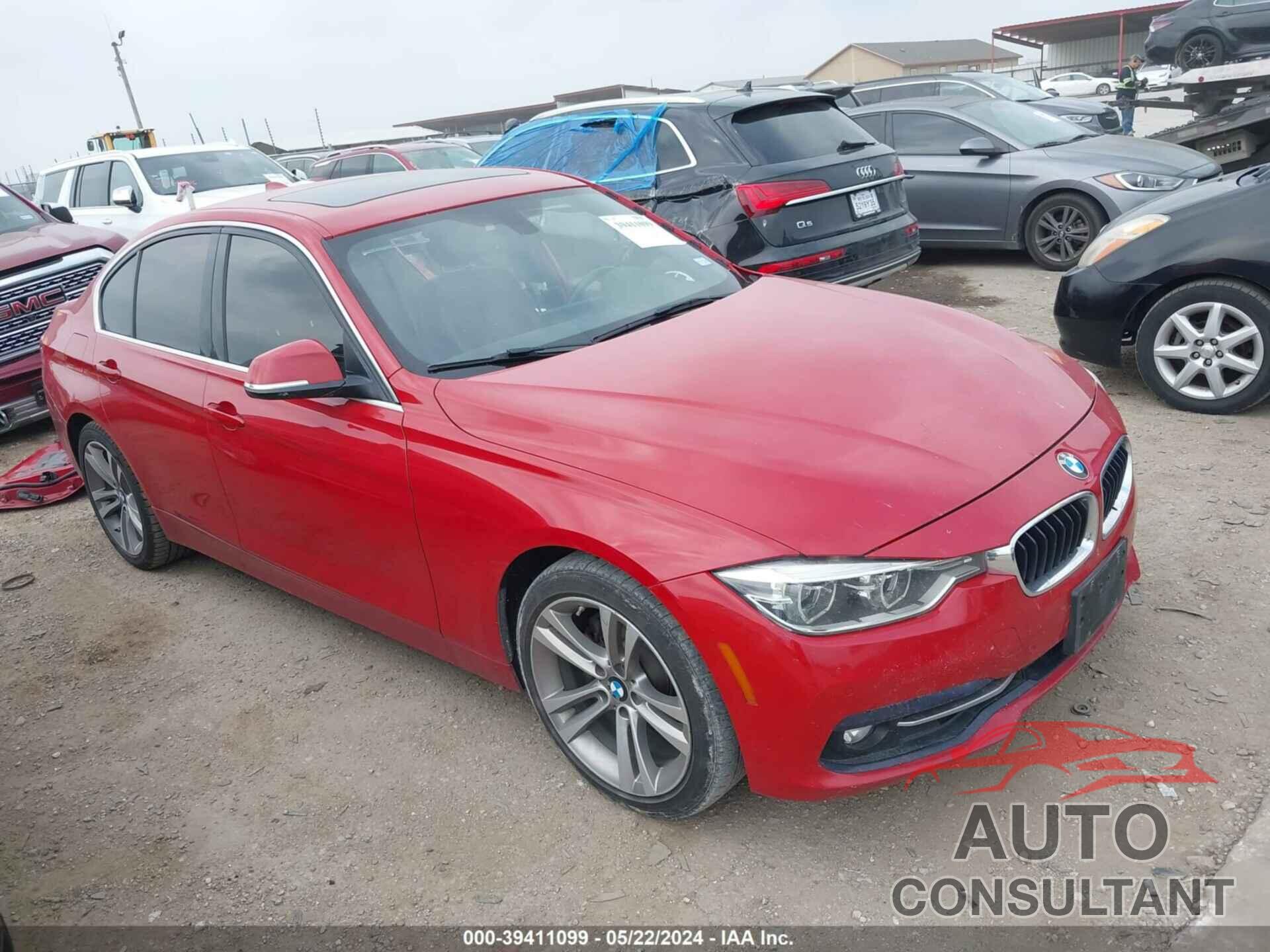 BMW 330 2017 - WBA8B9G53HNU51289